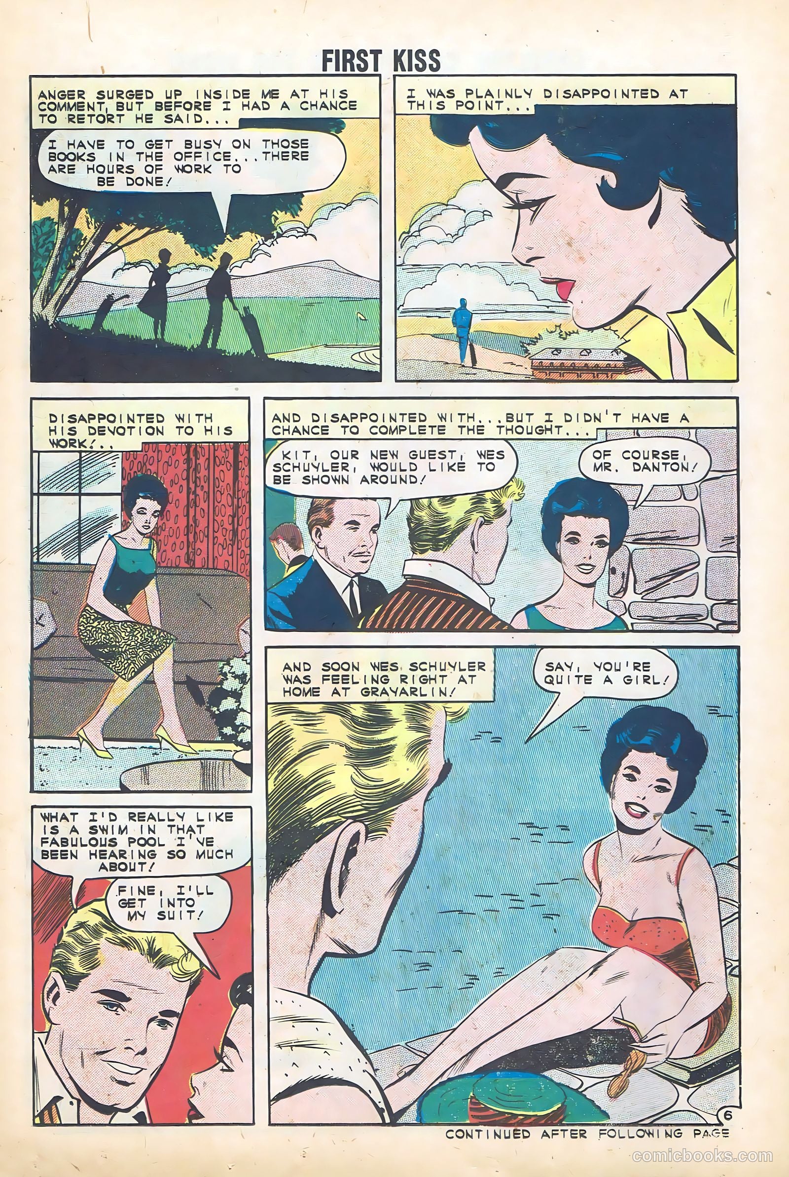 First Kiss #27 (1962) — page 14 of 36