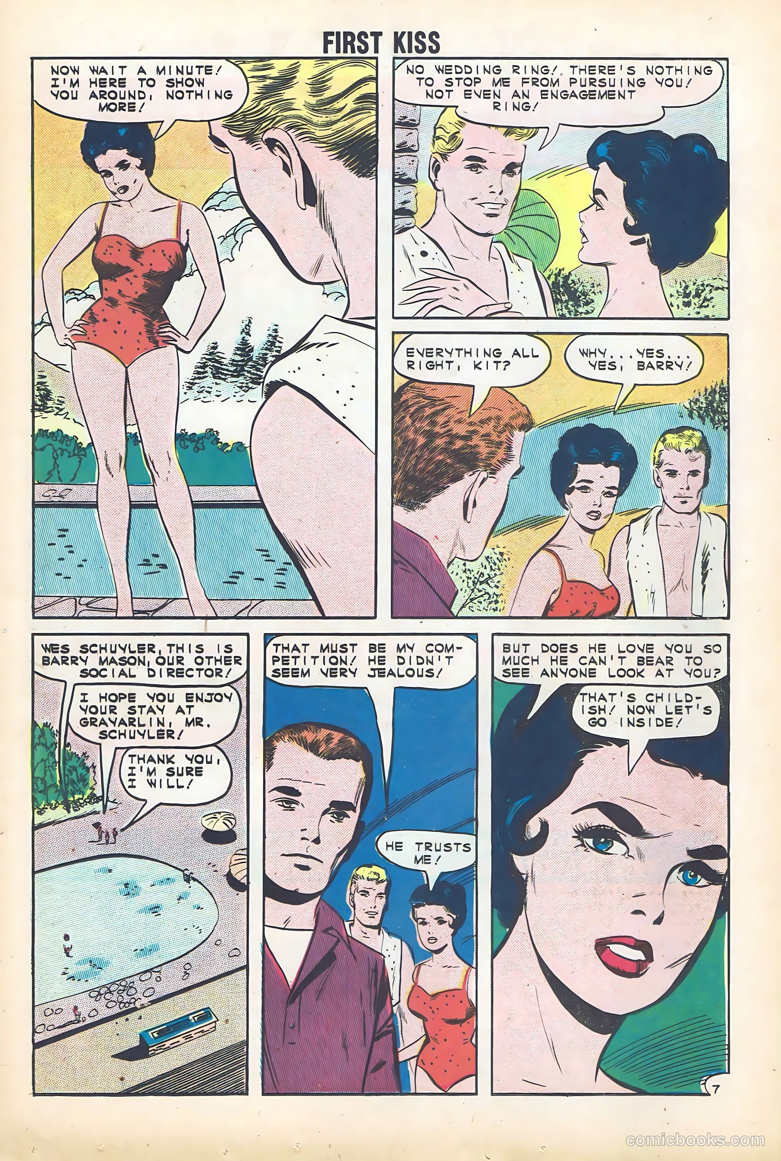 First Kiss #27 (1962) — page 16 of 36