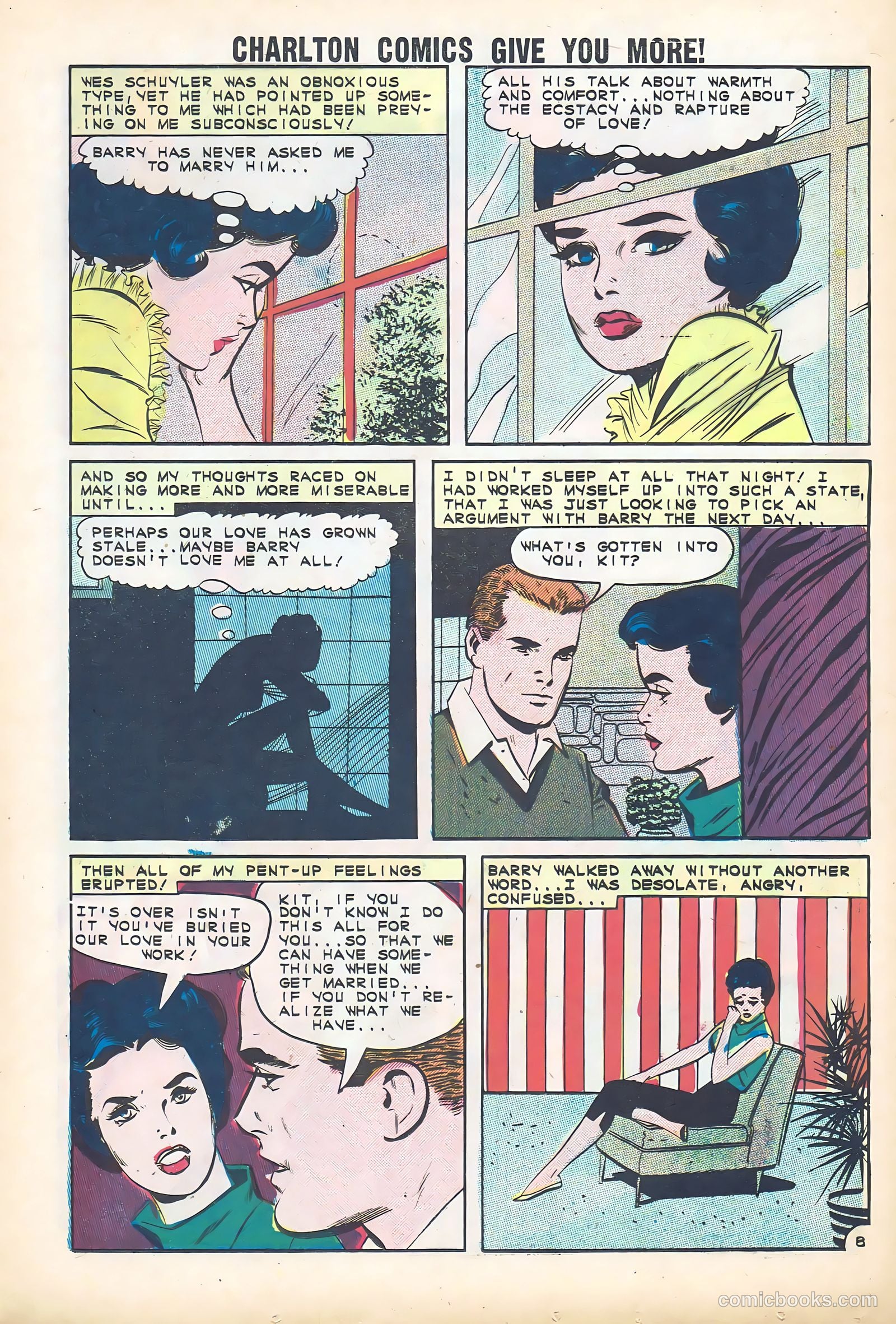 First Kiss #27 (1962) — page 17 of 36