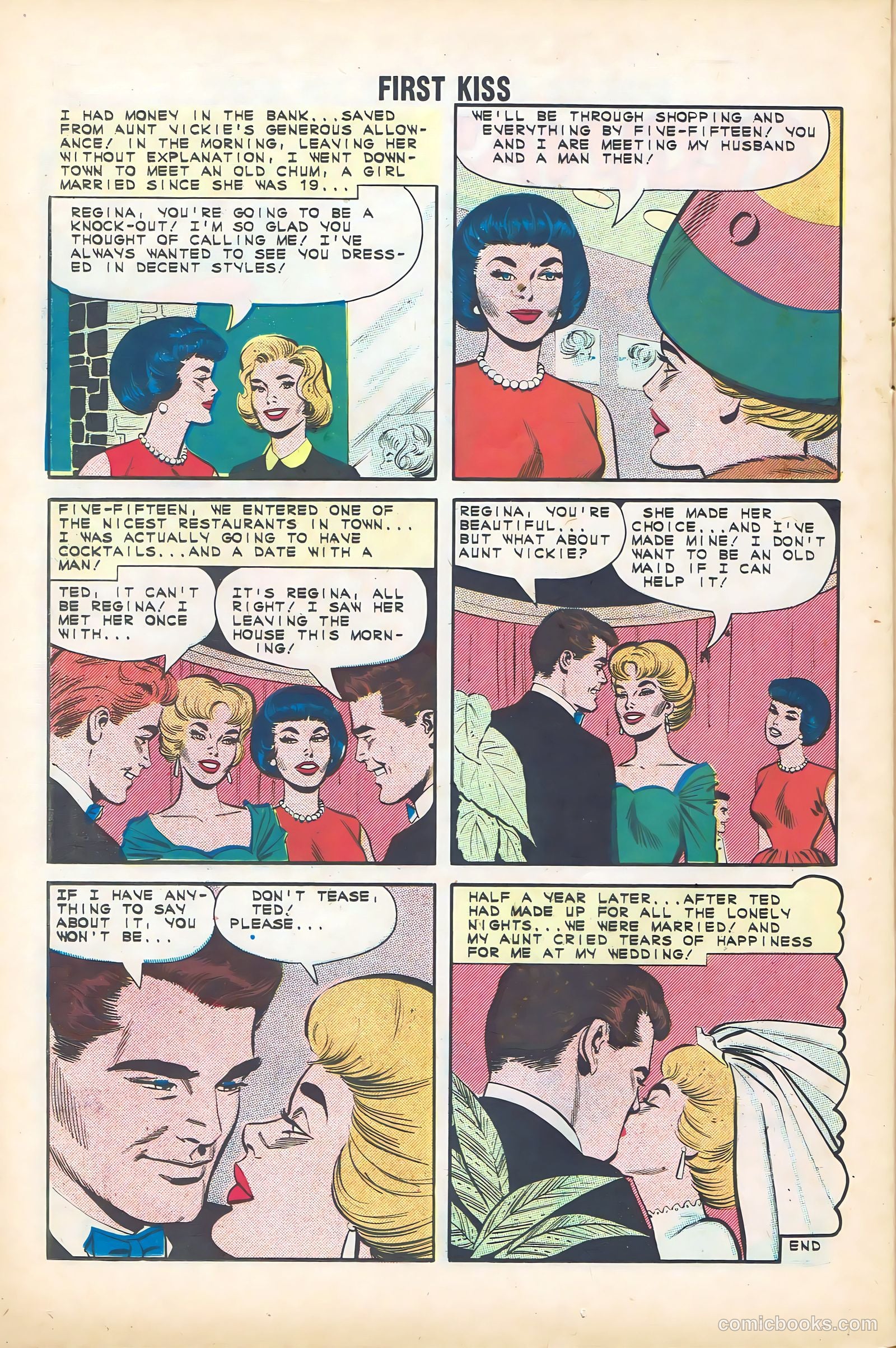 First Kiss #27 (1962) — page 26 of 36