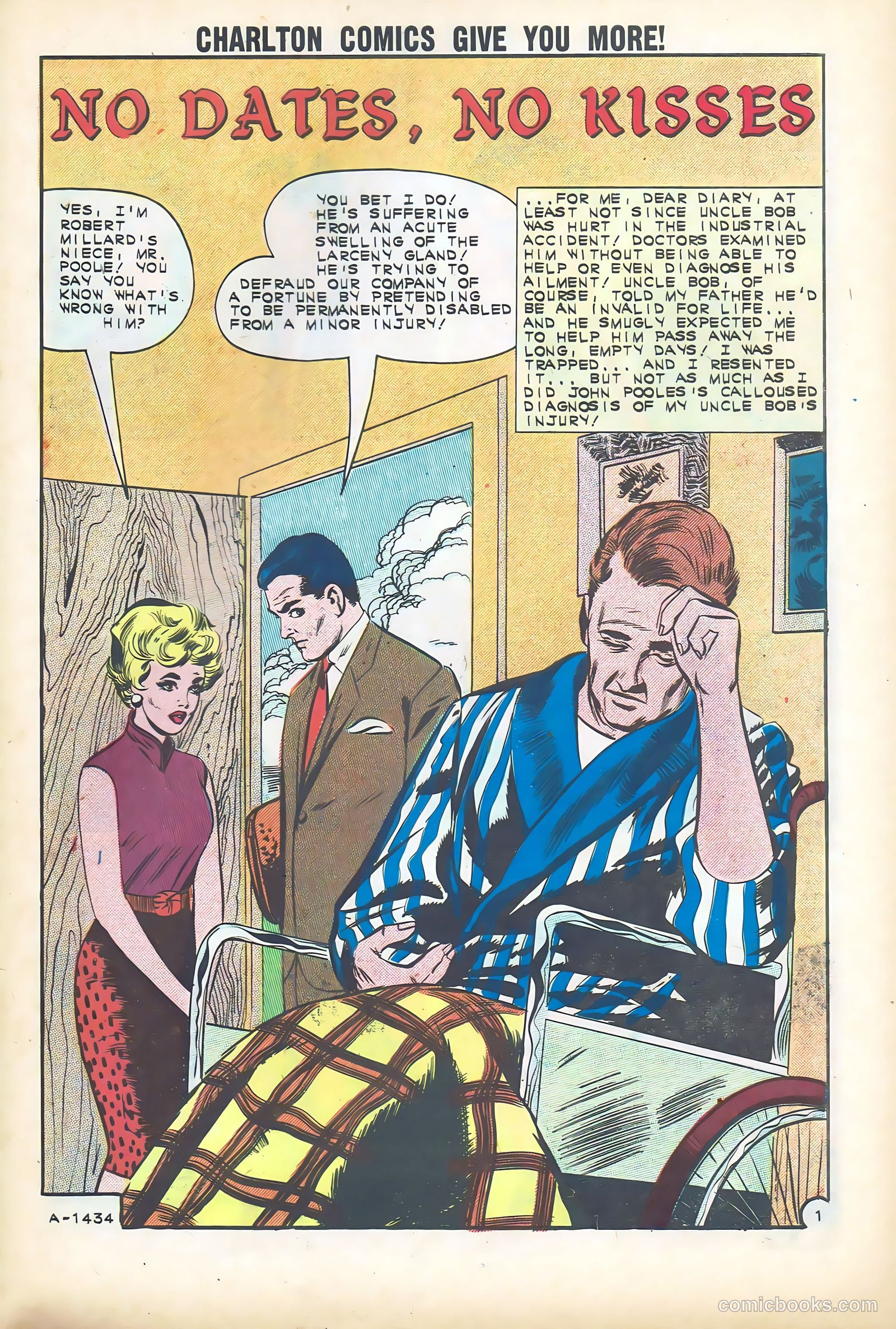 First Kiss #27 (1962) — page 27 of 36