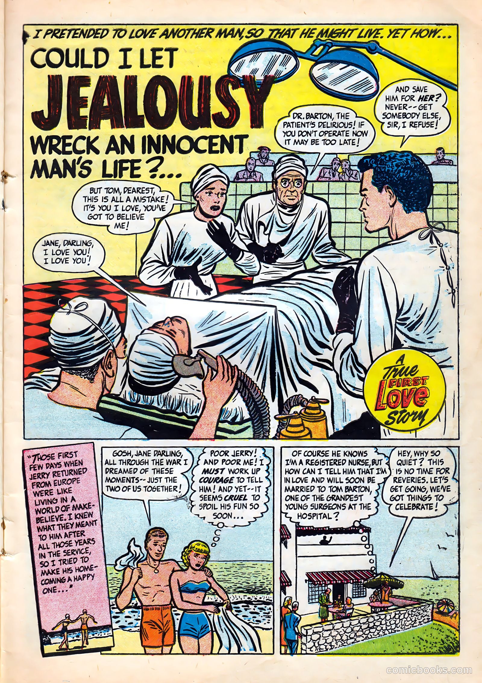 First Love Illustrated #3 (1949) — page 5 of 47