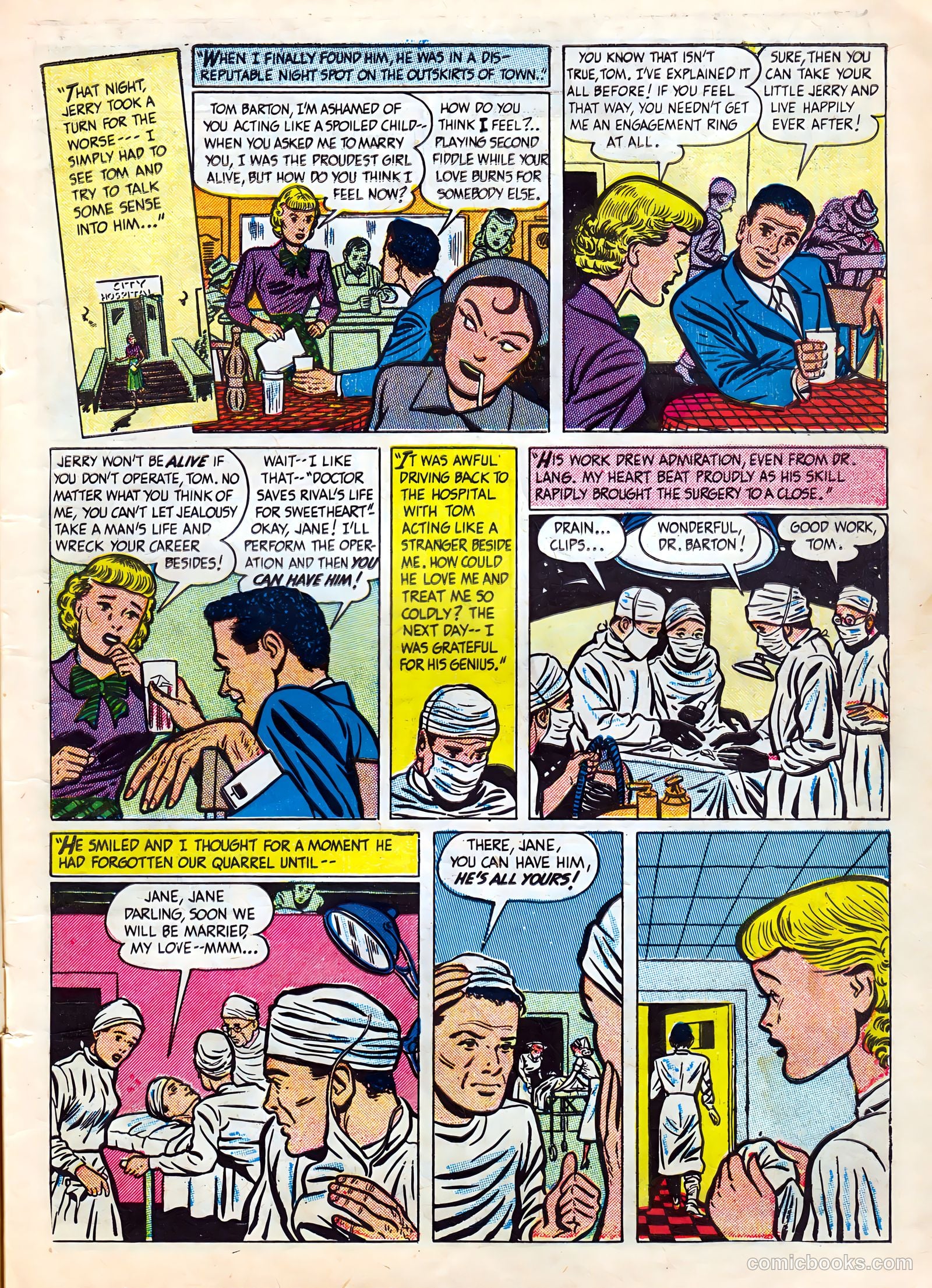 First Love Illustrated #3 (1949) — page 9 of 47
