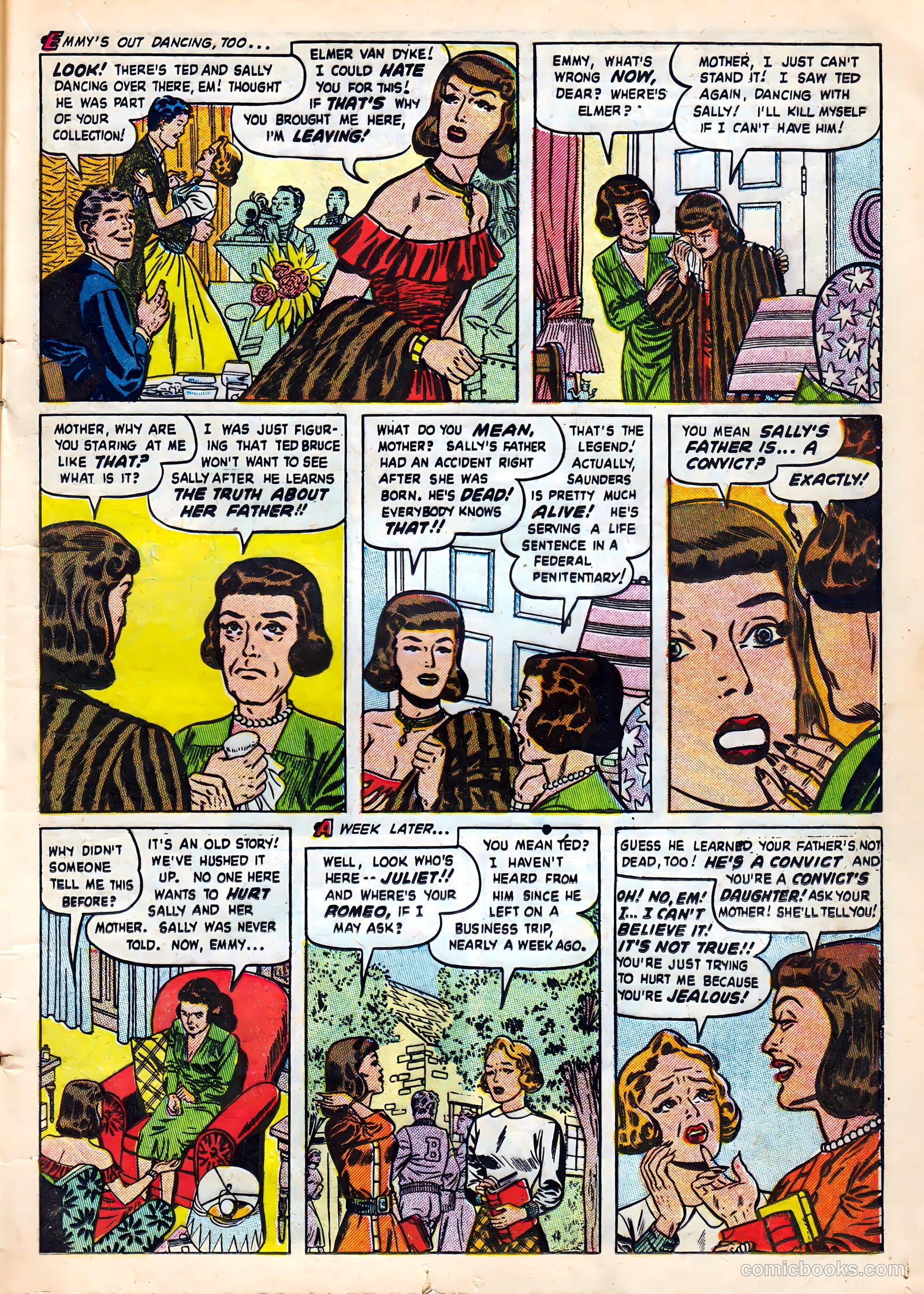 First Love Illustrated #3 (1949) — page 17 of 47