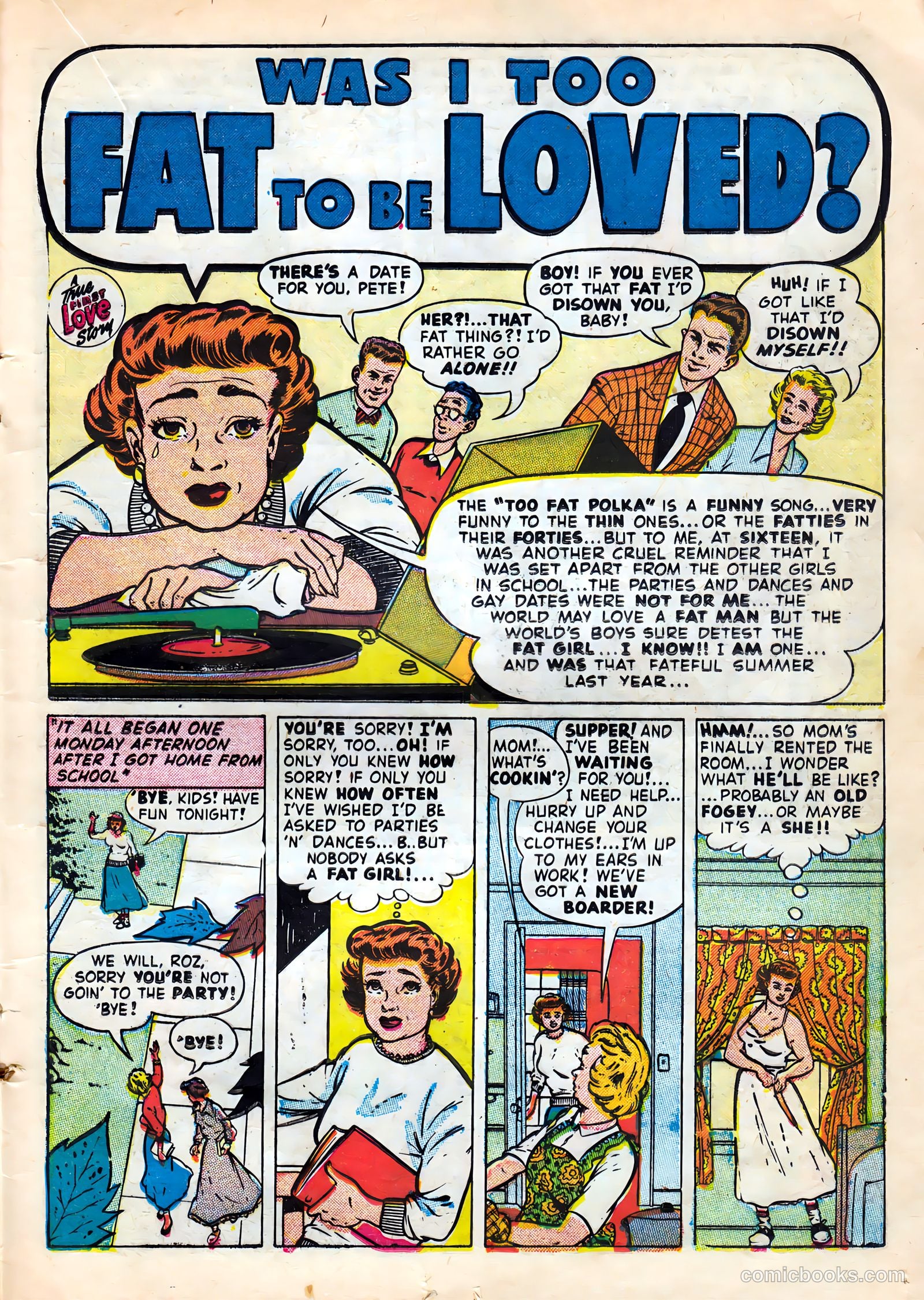 First Love Illustrated #3 (1949) — page 19 of 47