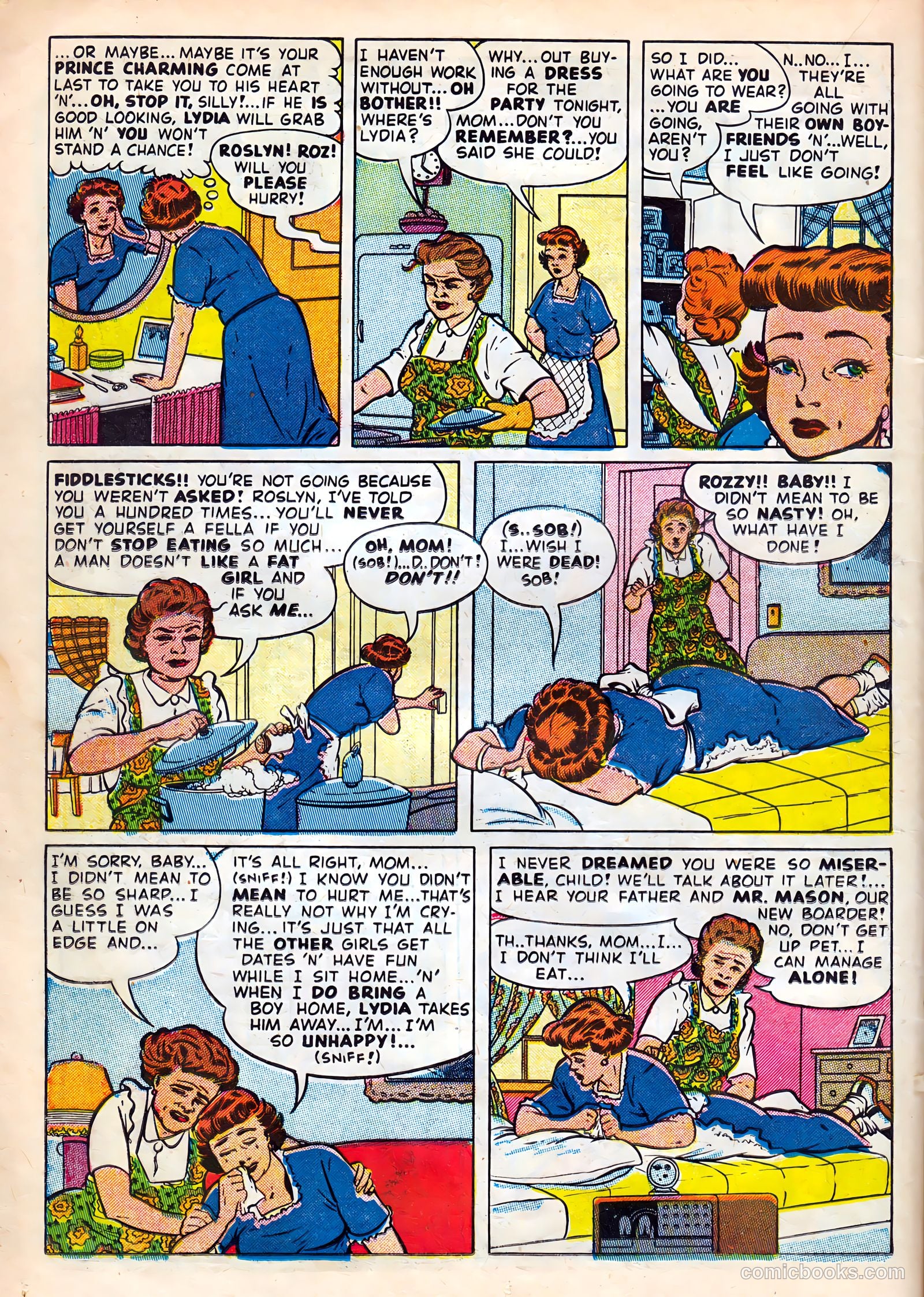 First Love Illustrated #3 (1949) — page 20 of 47