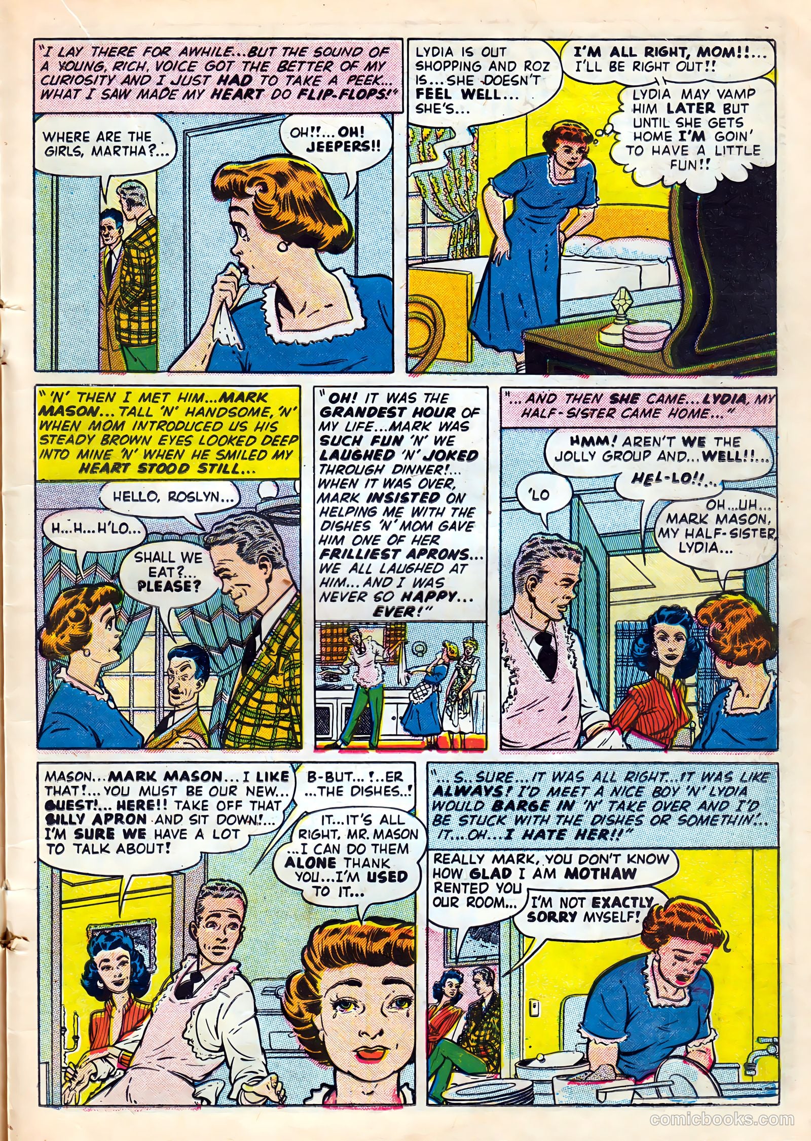 First Love Illustrated #3 (1949) — page 21 of 47
