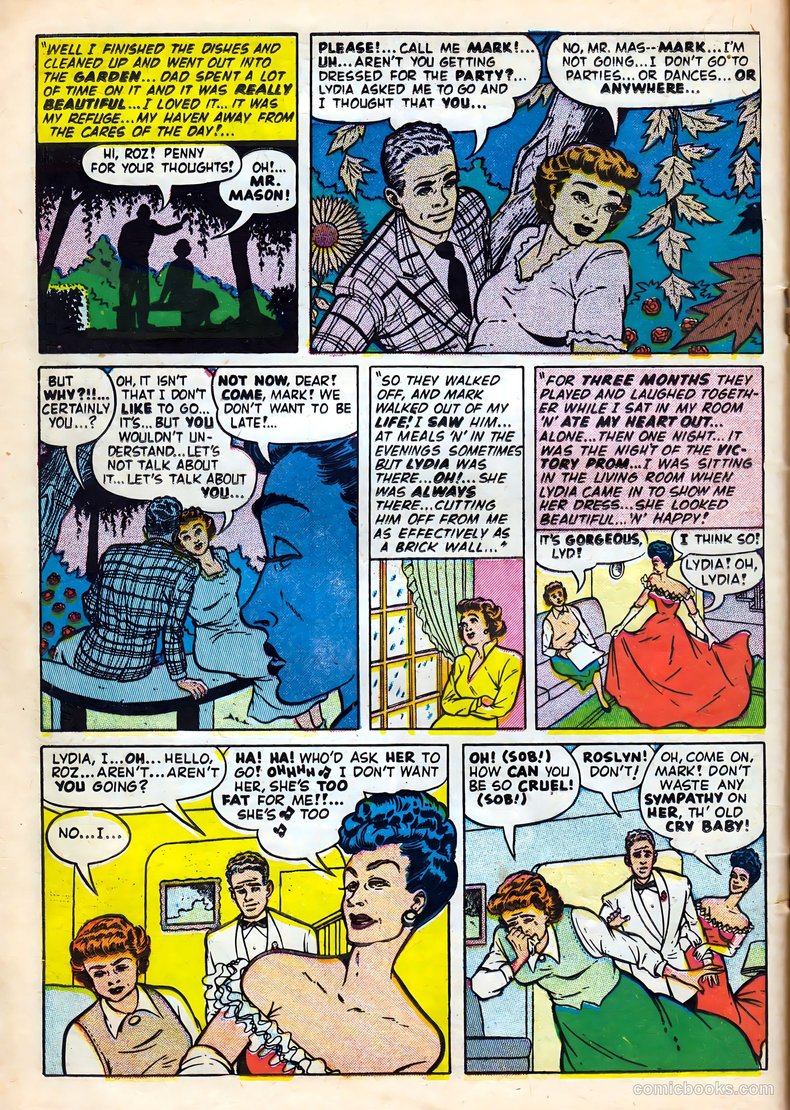 First Love Illustrated #3 (1949) — page 22 of 47