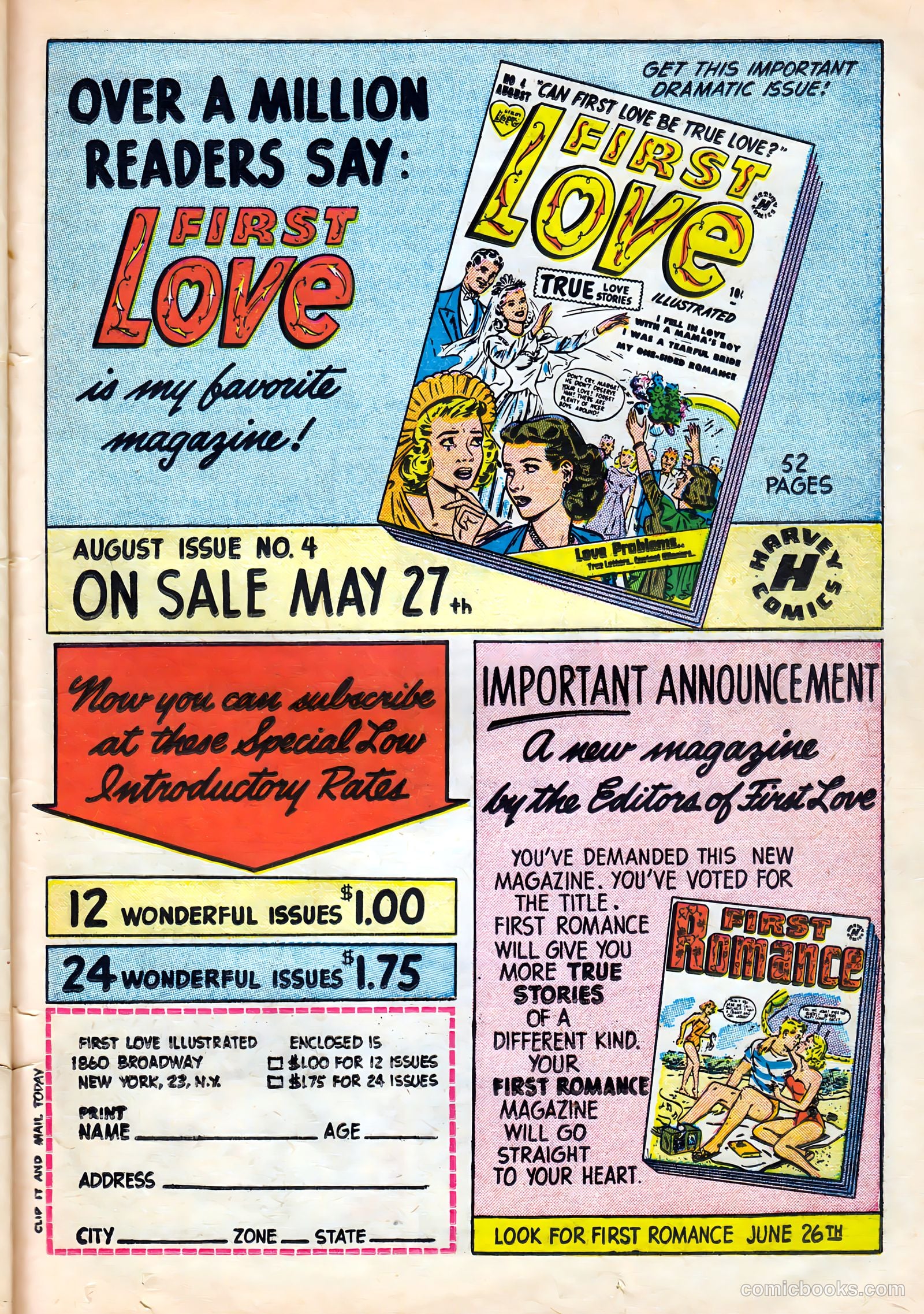 First Love Illustrated #3 (1949) — page 33 of 47