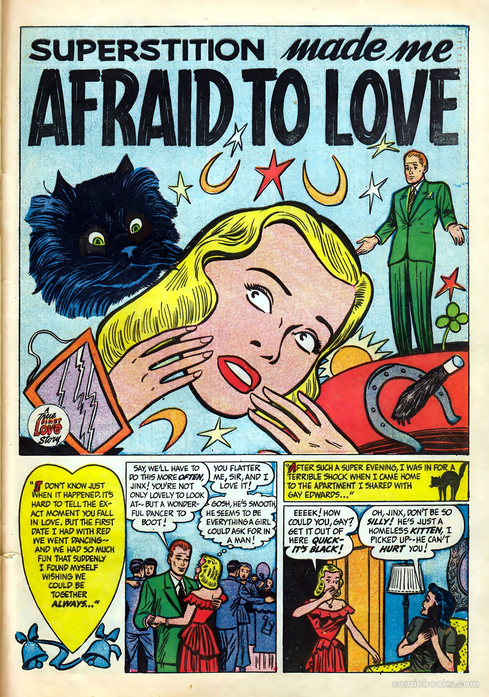 First Love Illustrated #3 (1949) — page 35 of 47