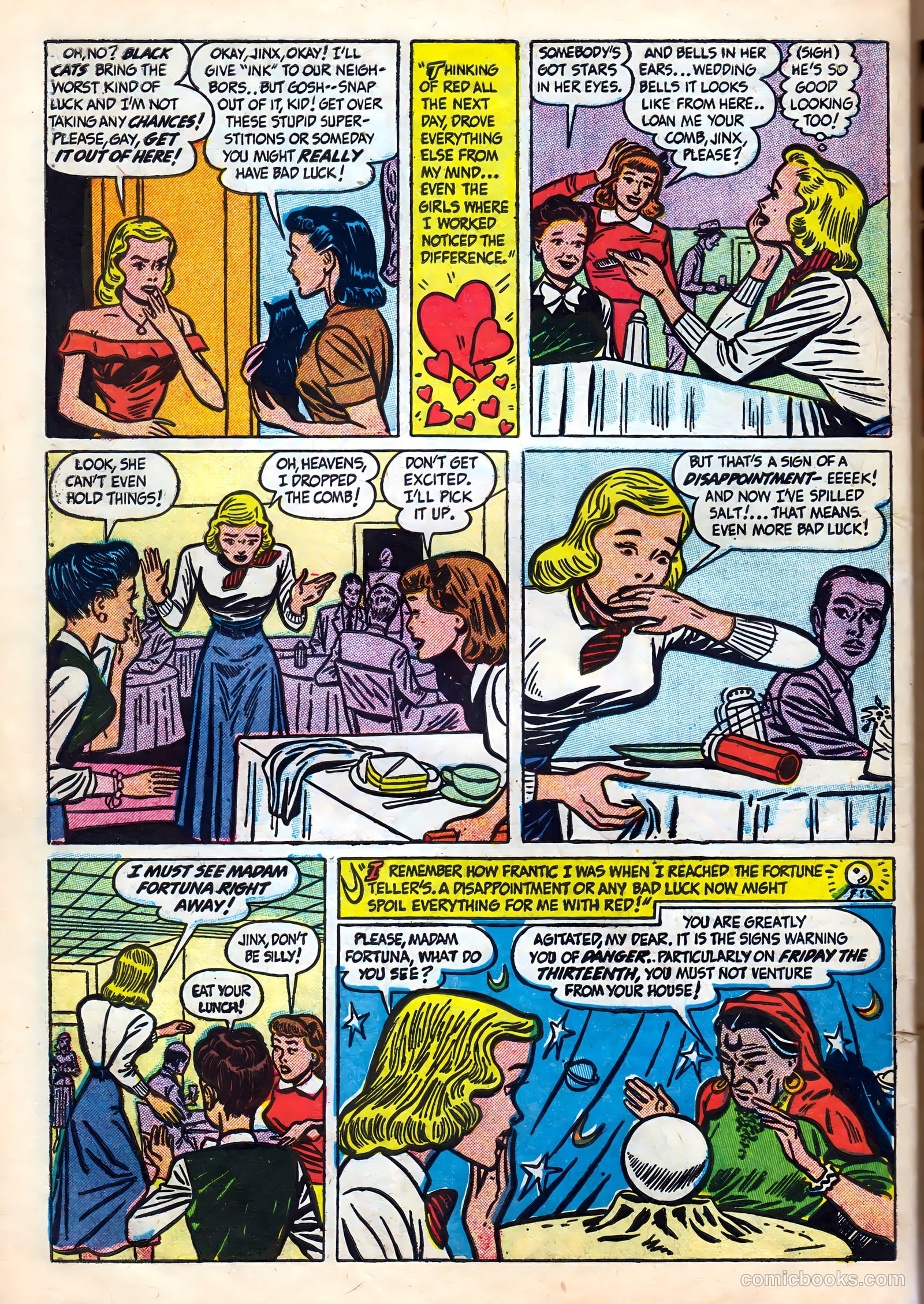 First Love Illustrated #3 (1949) — page 36 of 47