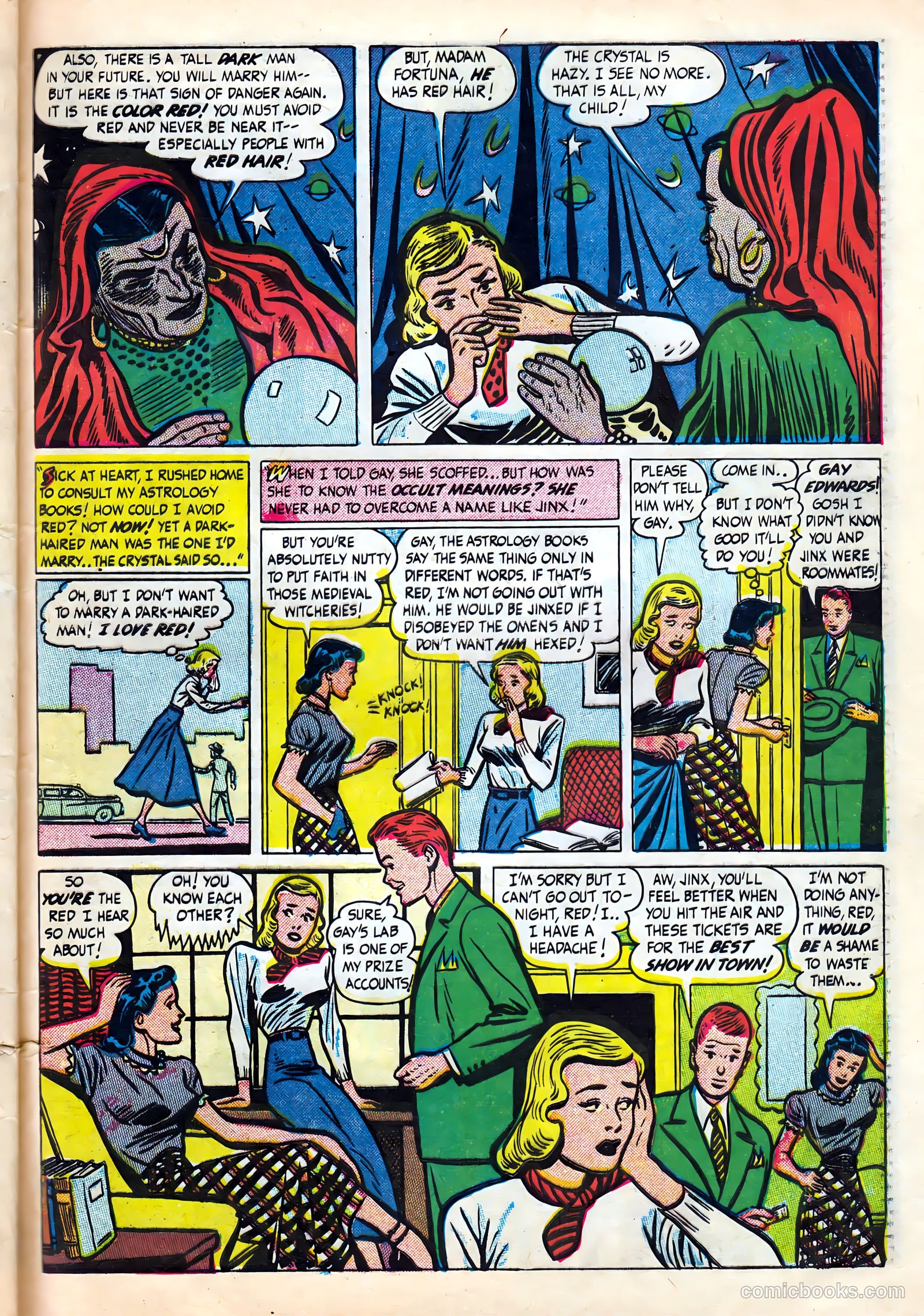 First Love Illustrated #3 (1949) — page 37 of 47