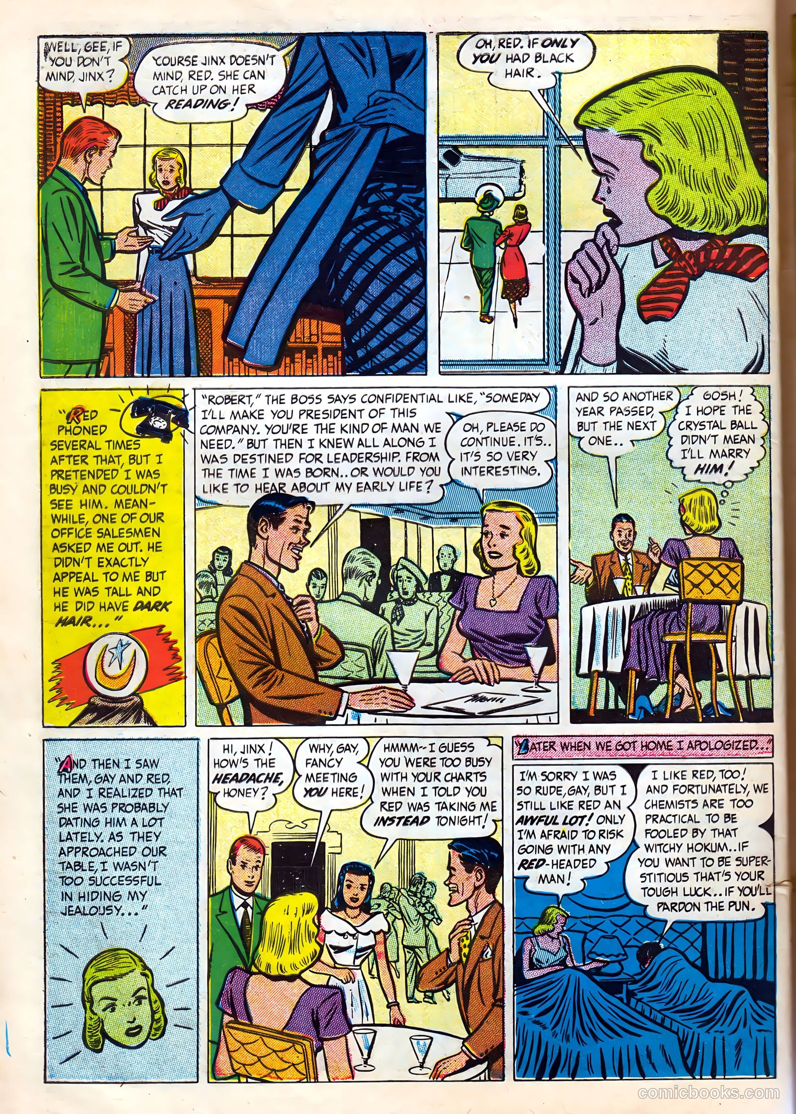First Love Illustrated #3 (1949) — page 38 of 47
