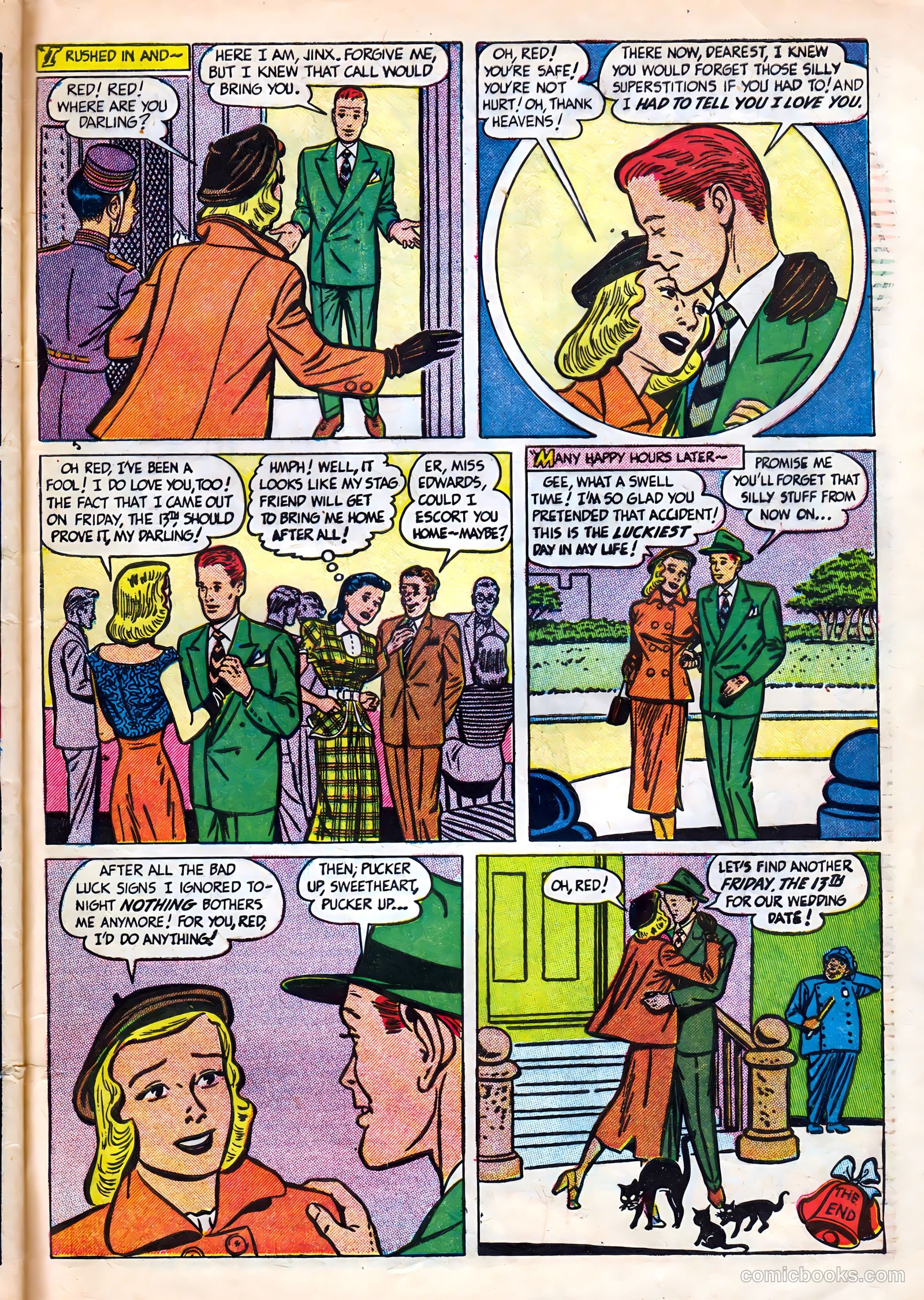 First Love Illustrated #3 (1949) — page 41 of 47