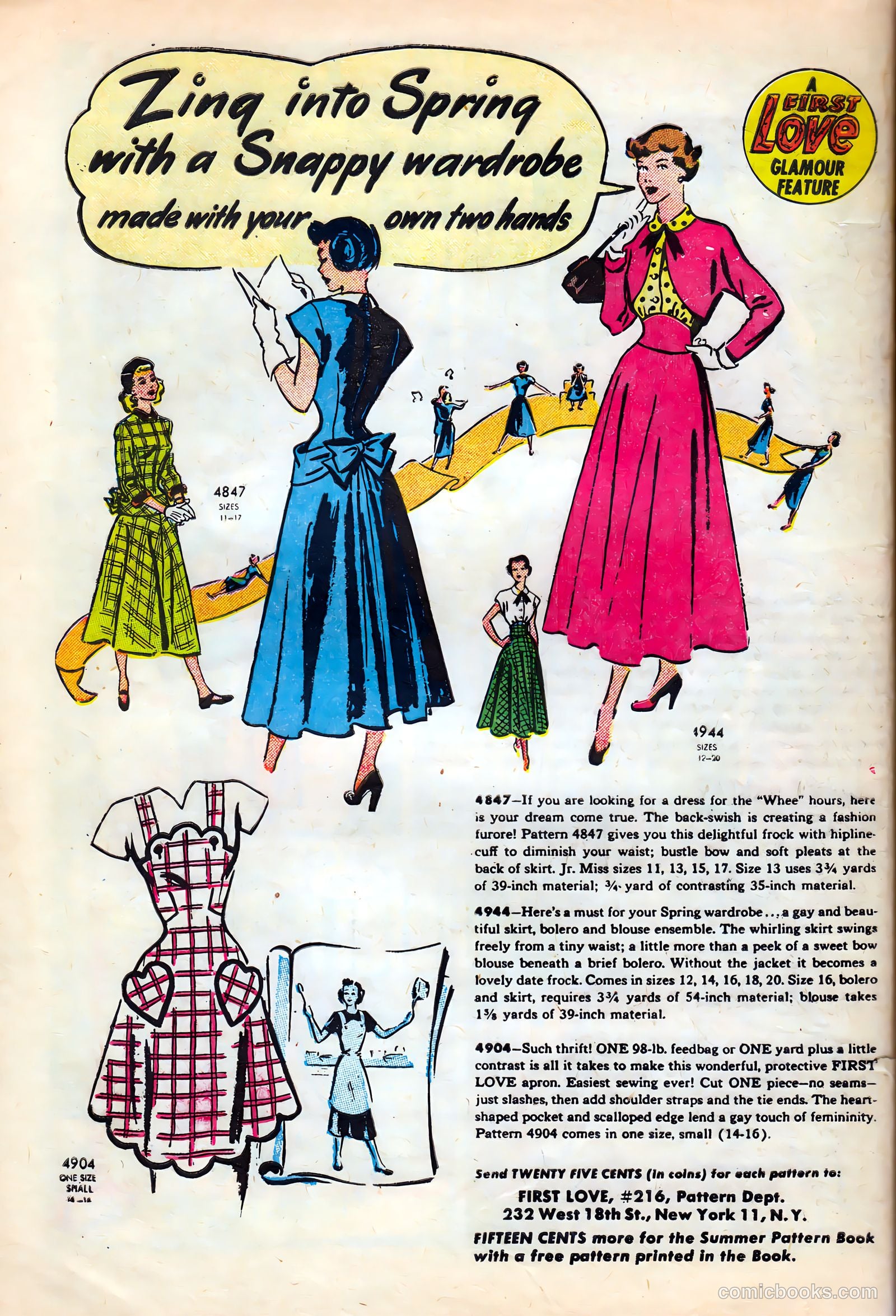 First Love Illustrated #3 (1949) — page 42 of 47