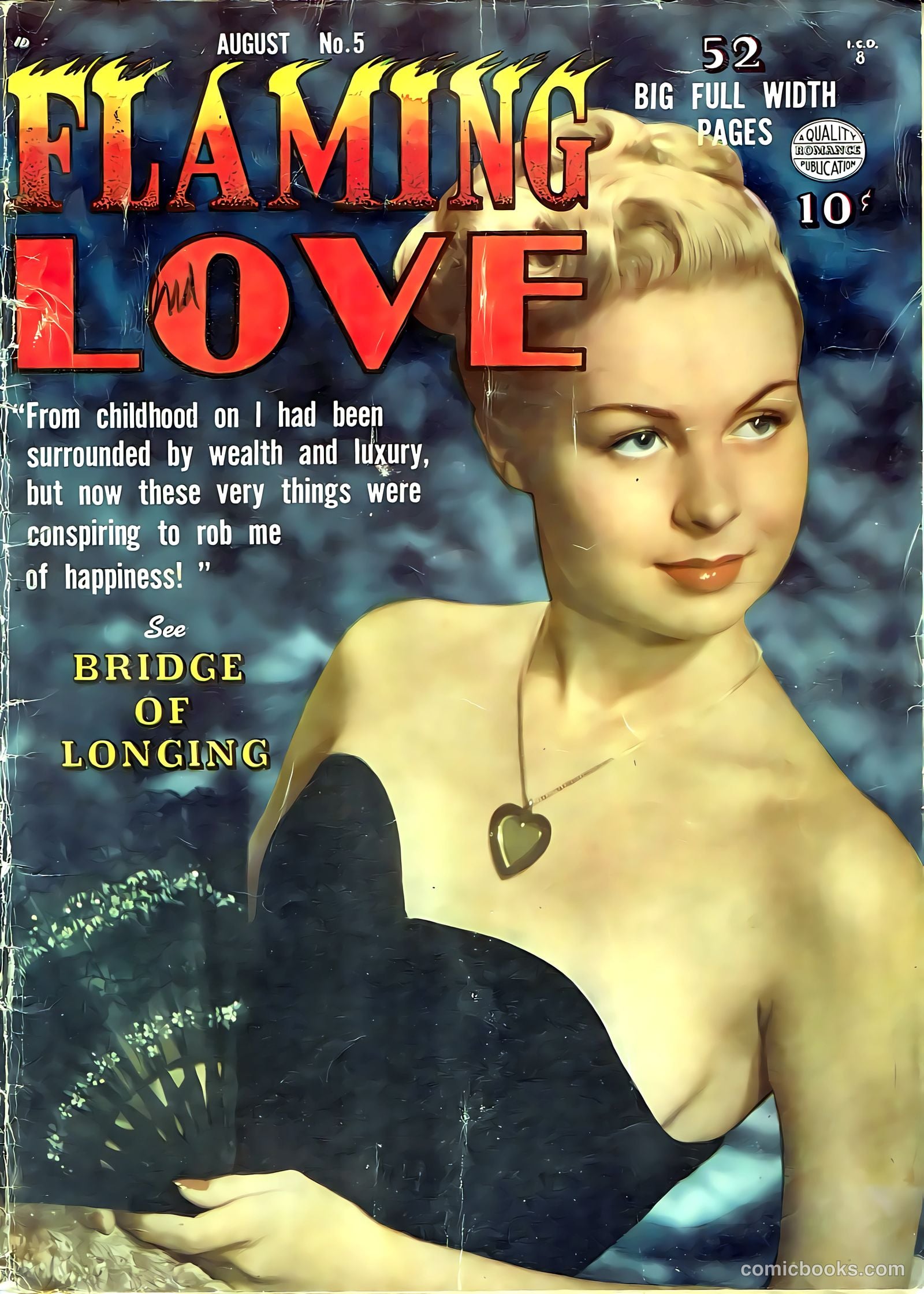 Flaming Love #5 (1950) — page 1 of 52