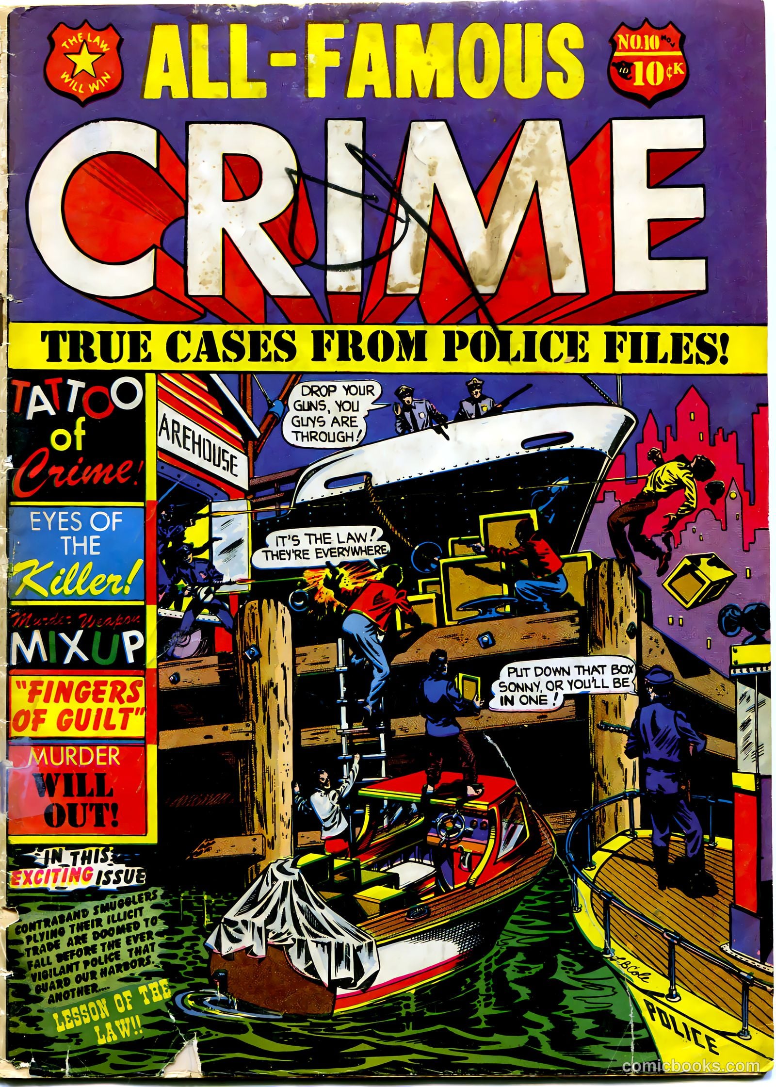 All-Famous Crime #10 cover