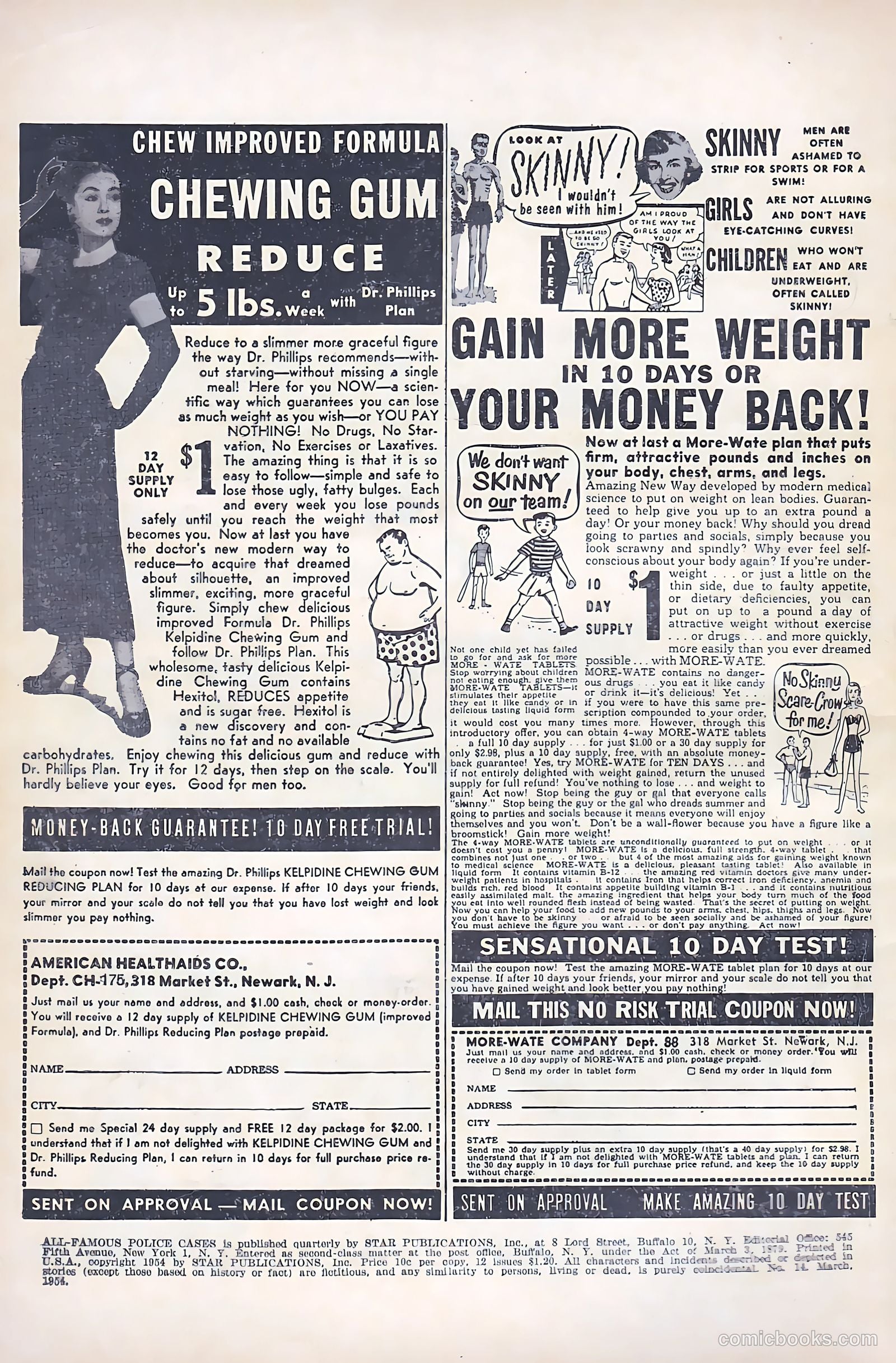 All-Famous Police Cases #14 (1954) — page 2 of 36