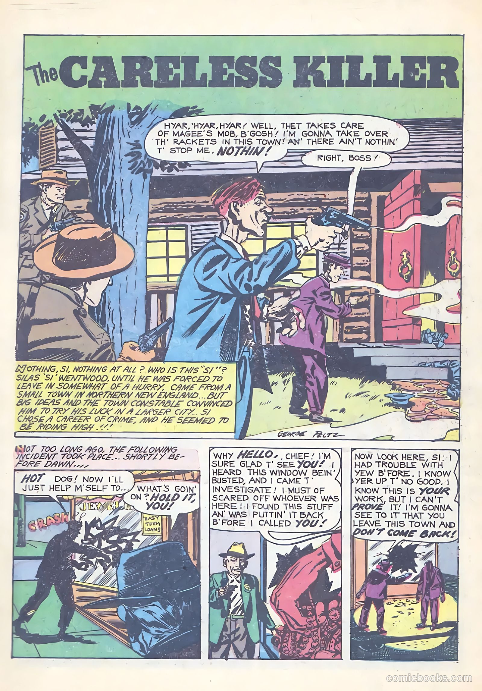 All-Famous Police Cases #14 (1954) — page 3 of 36