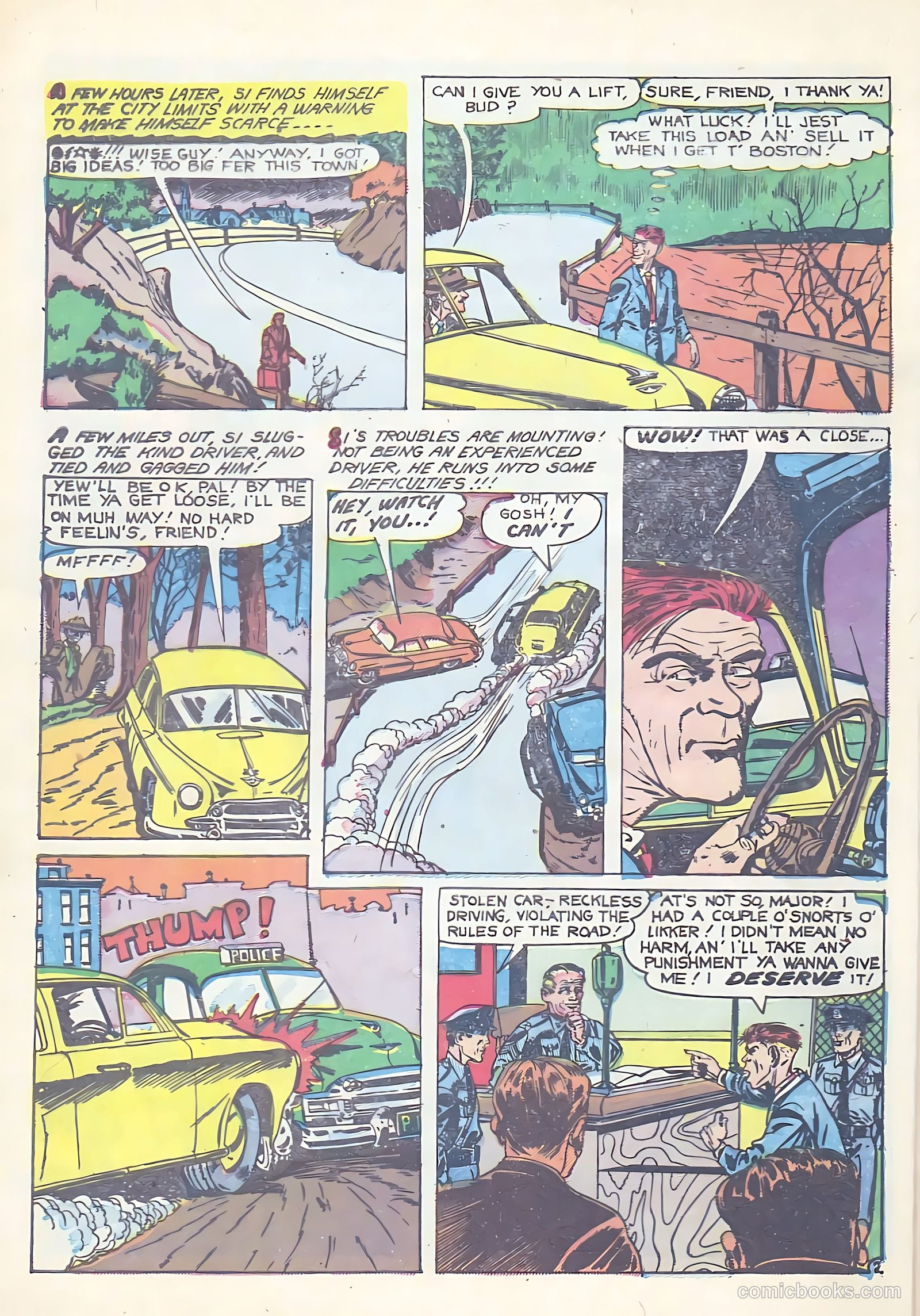 All-Famous Police Cases #14 (1954) — page 4 of 36