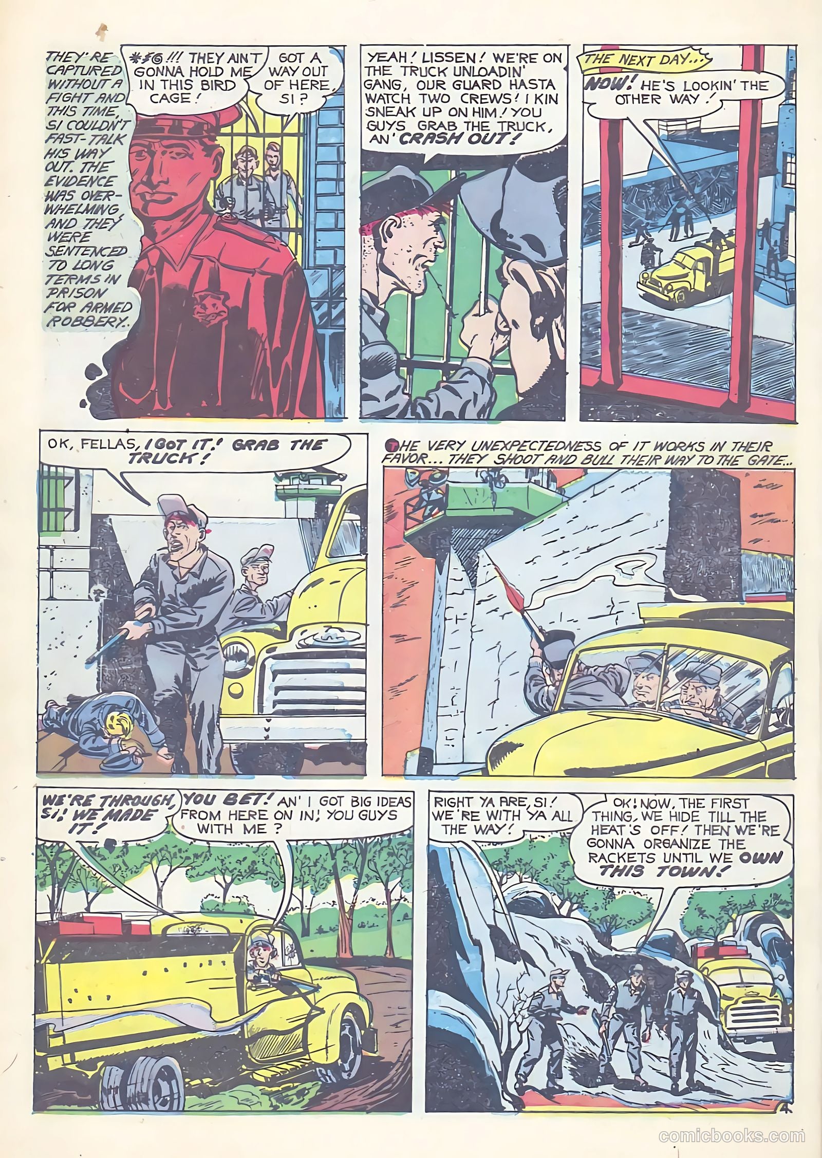 All-Famous Police Cases #14 (1954) — page 6 of 36