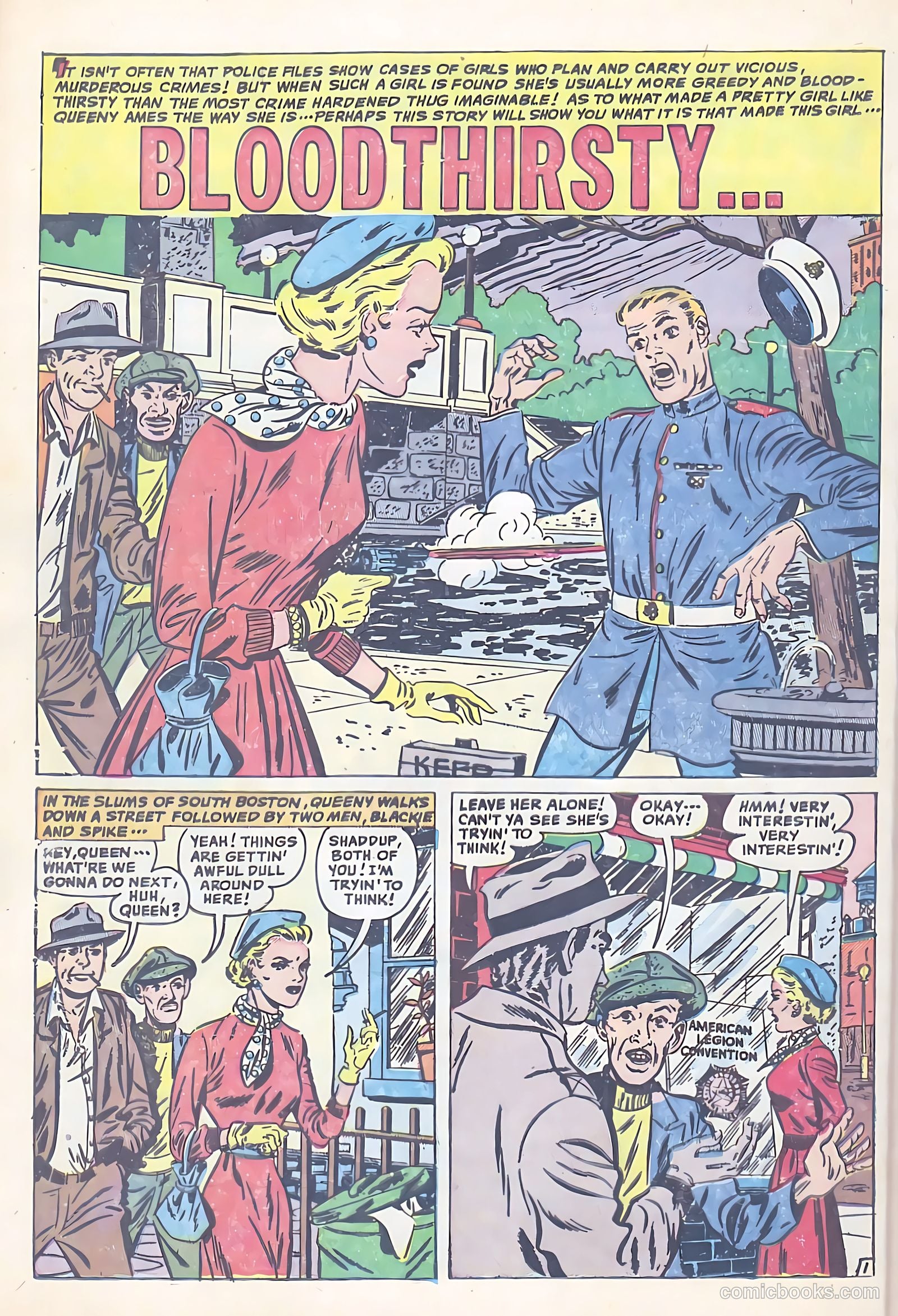All-Famous Police Cases #14 (1954) — page 12 of 36