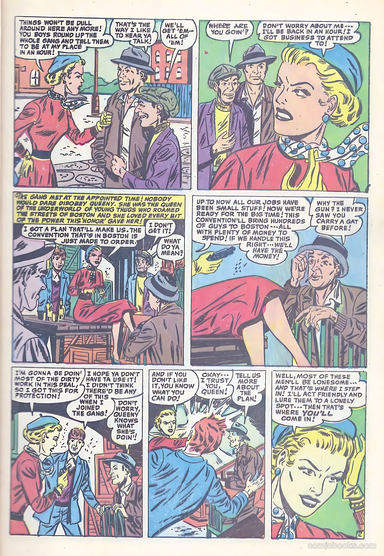 All-Famous Police Cases #14 (1954) — page 13 of 36