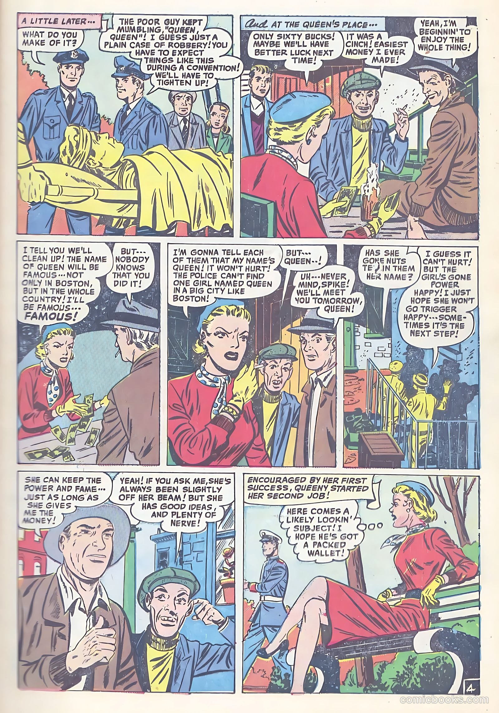 All-Famous Police Cases #14 (1954) — page 15 of 36