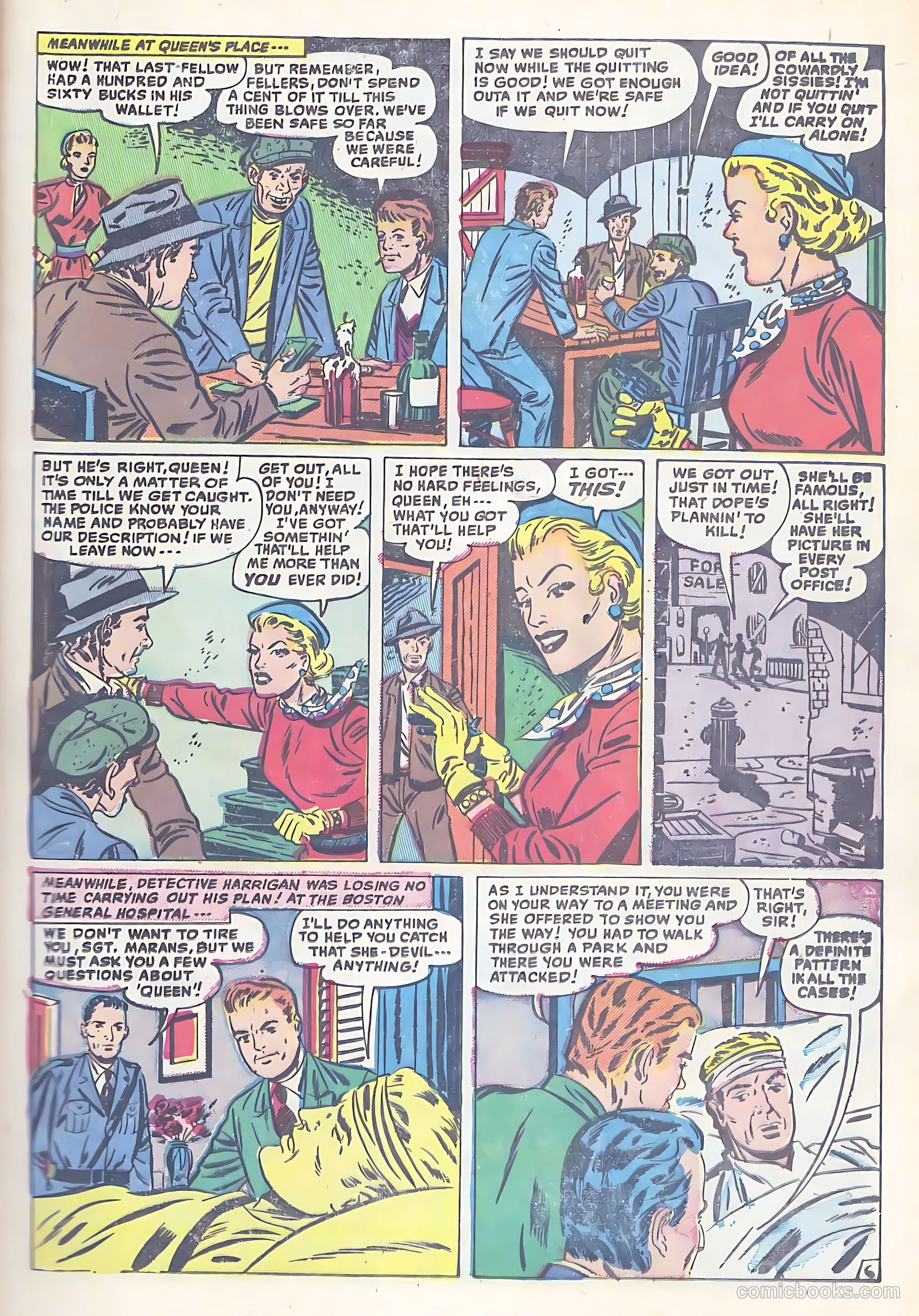 All-Famous Police Cases #14 (1954) — page 17 of 36