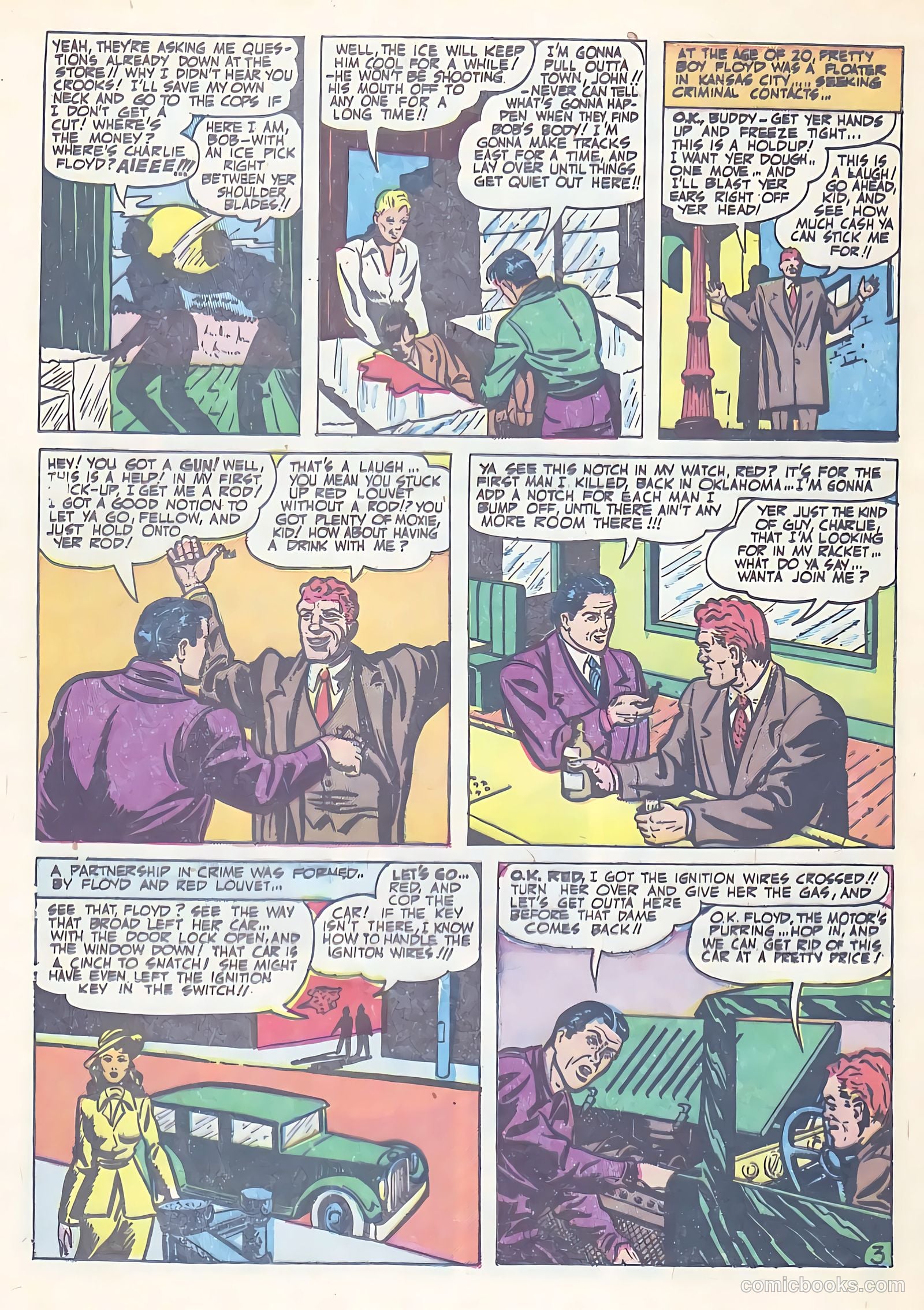 All-Famous Police Cases #14 (1954) — page 24 of 36