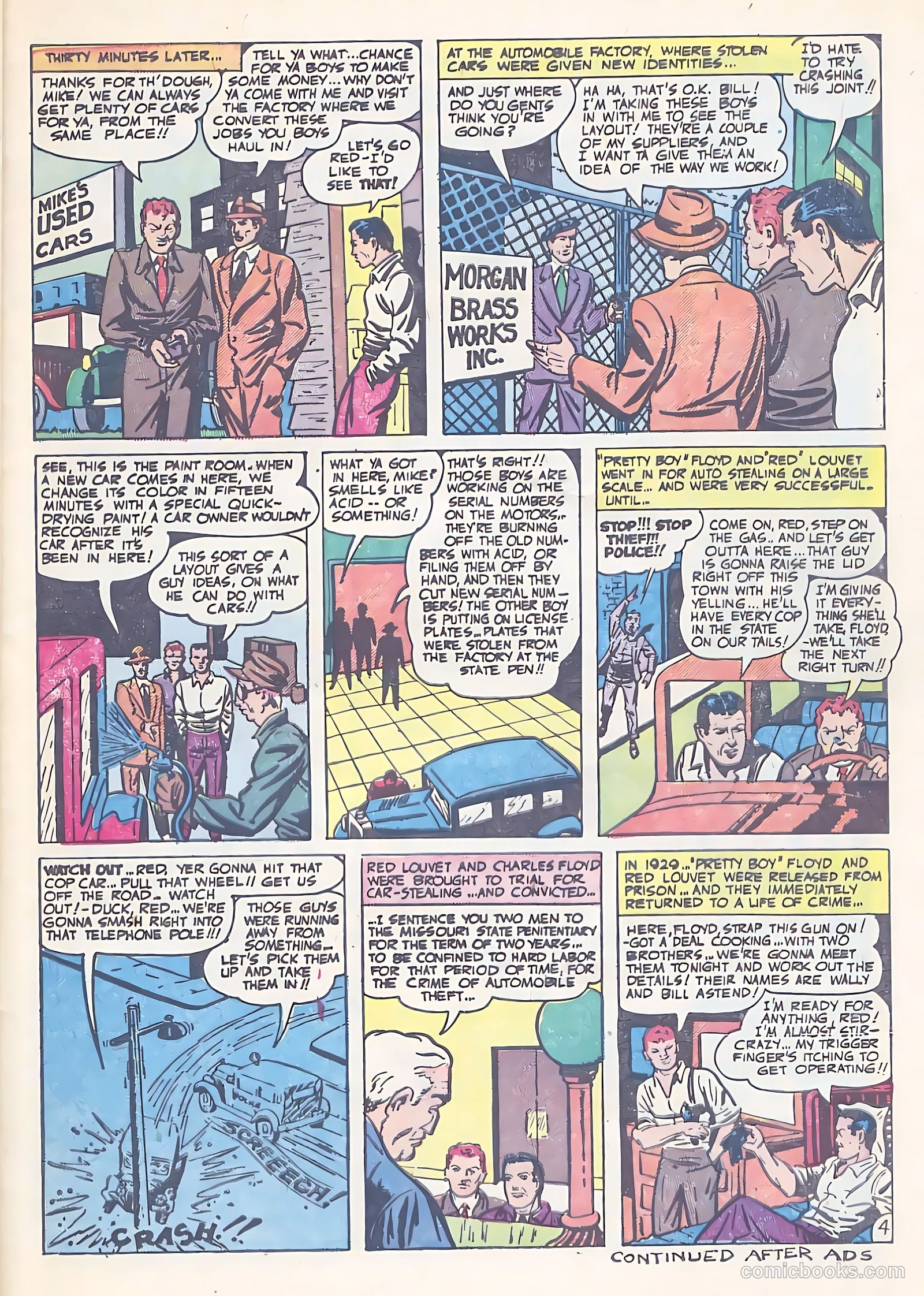 All-Famous Police Cases #14 (1954) — page 25 of 36