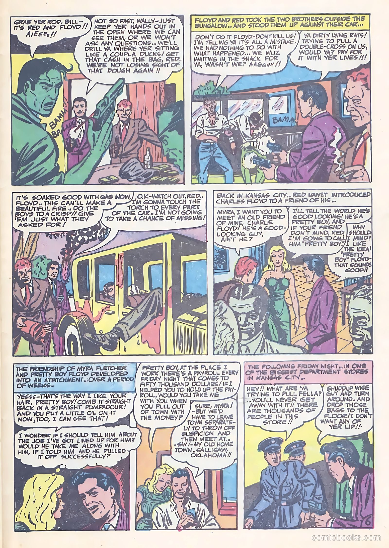 All-Famous Police Cases #14 (1954) — page 29 of 36