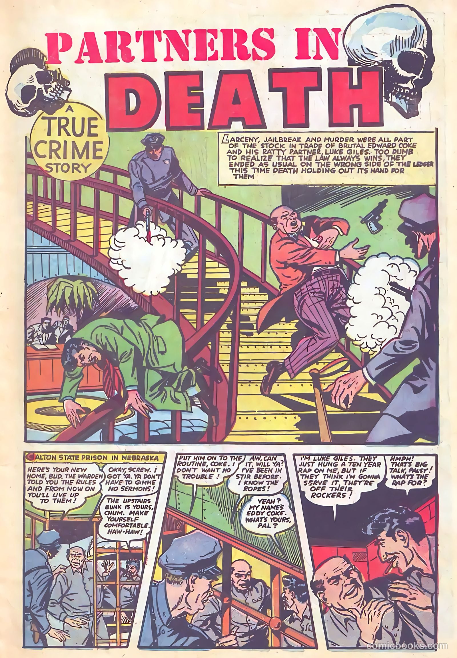 All-Famous Police Cases #16 (1954) — page 3