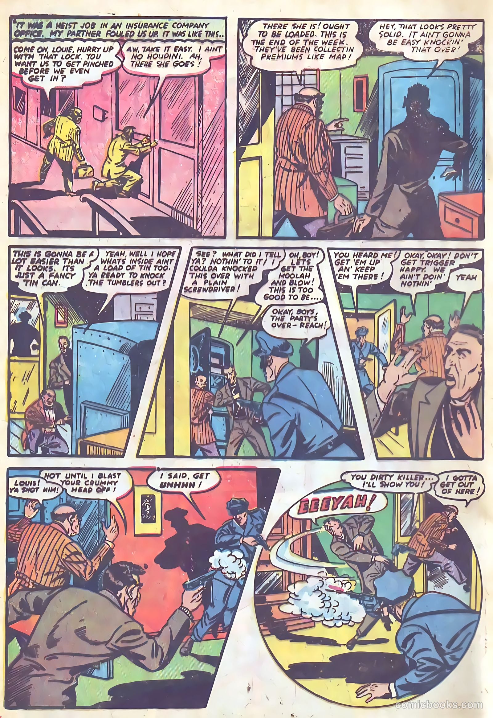 All-Famous Police Cases #16 (1954) — page 4