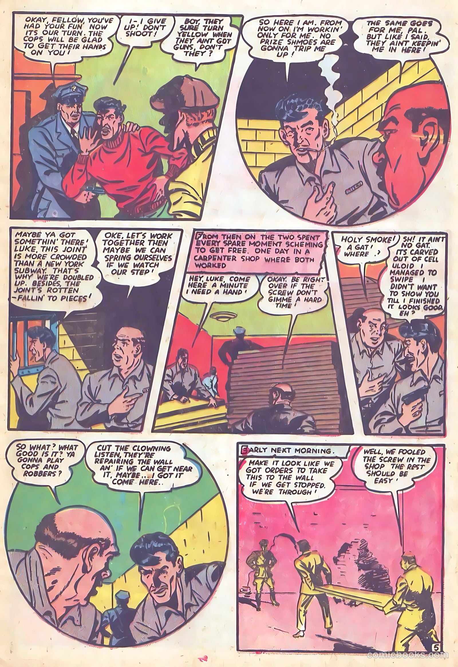 All-Famous Police Cases #16 (1954) — page 7