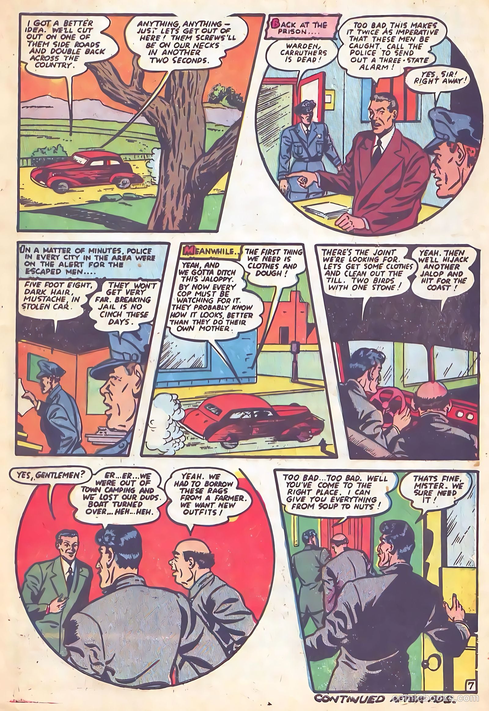 All-Famous Police Cases #16 (1954) — page 9