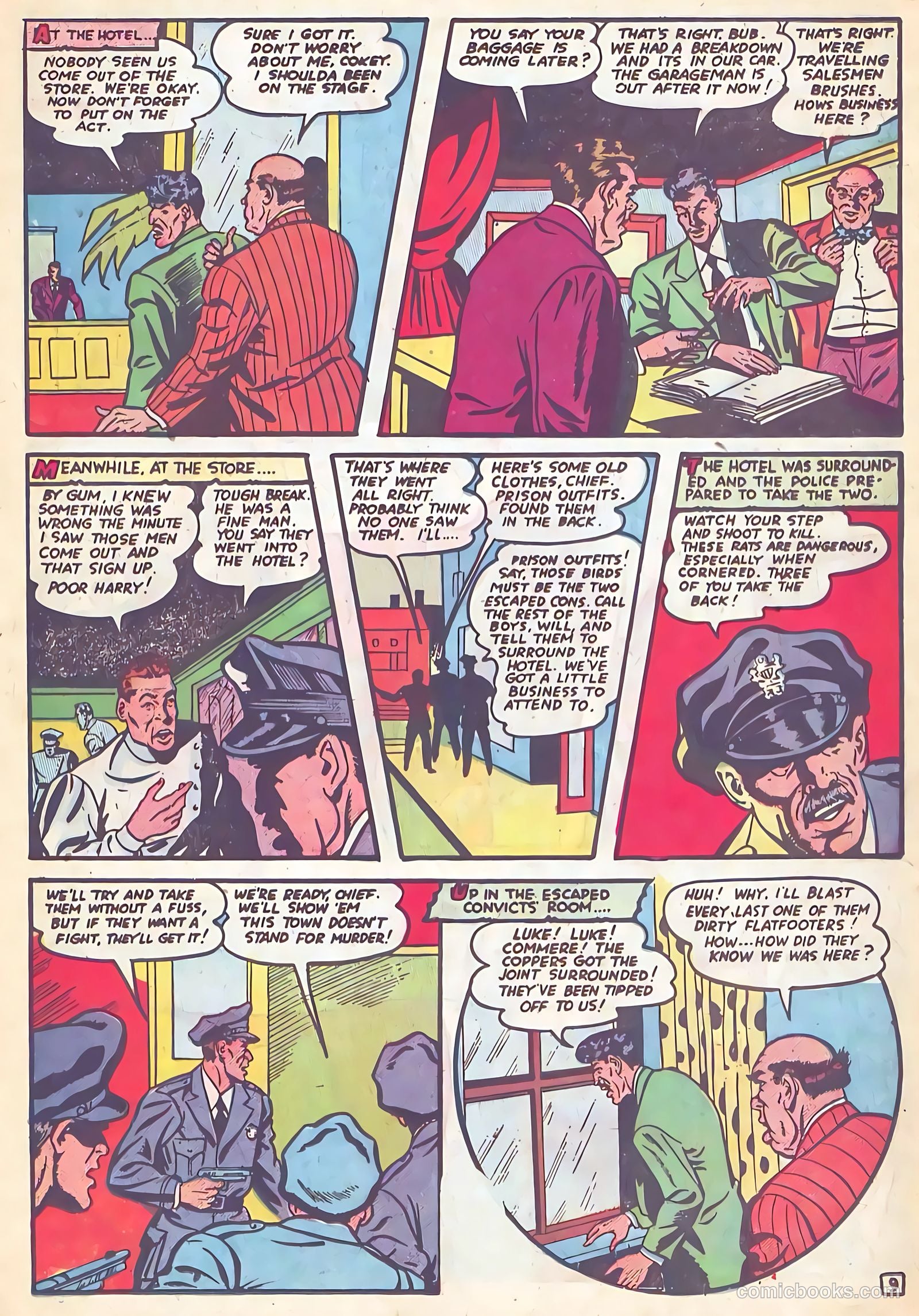 All-Famous Police Cases #16 (1954) — page 13