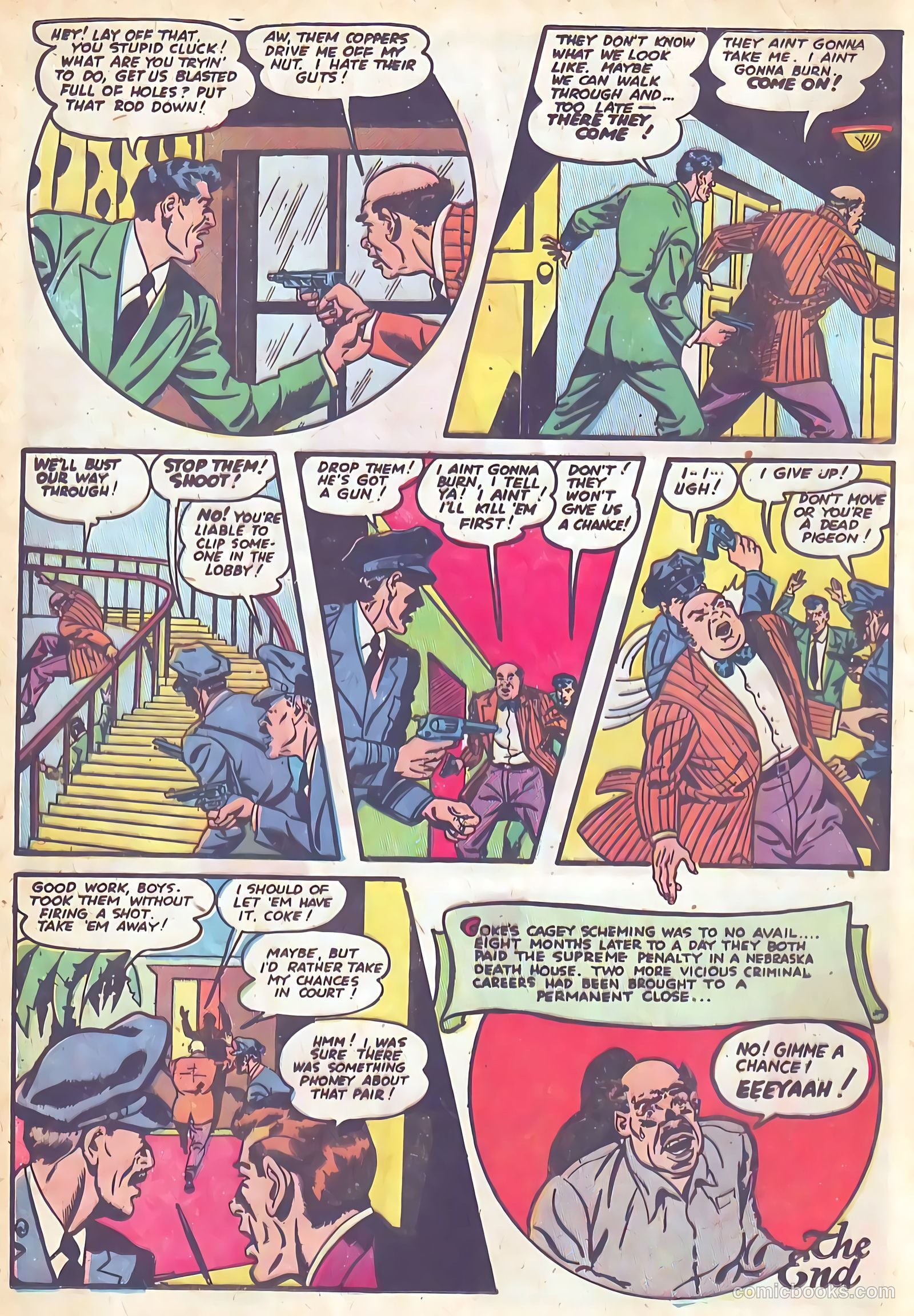 All-Famous Police Cases #16 (1954) — page 14