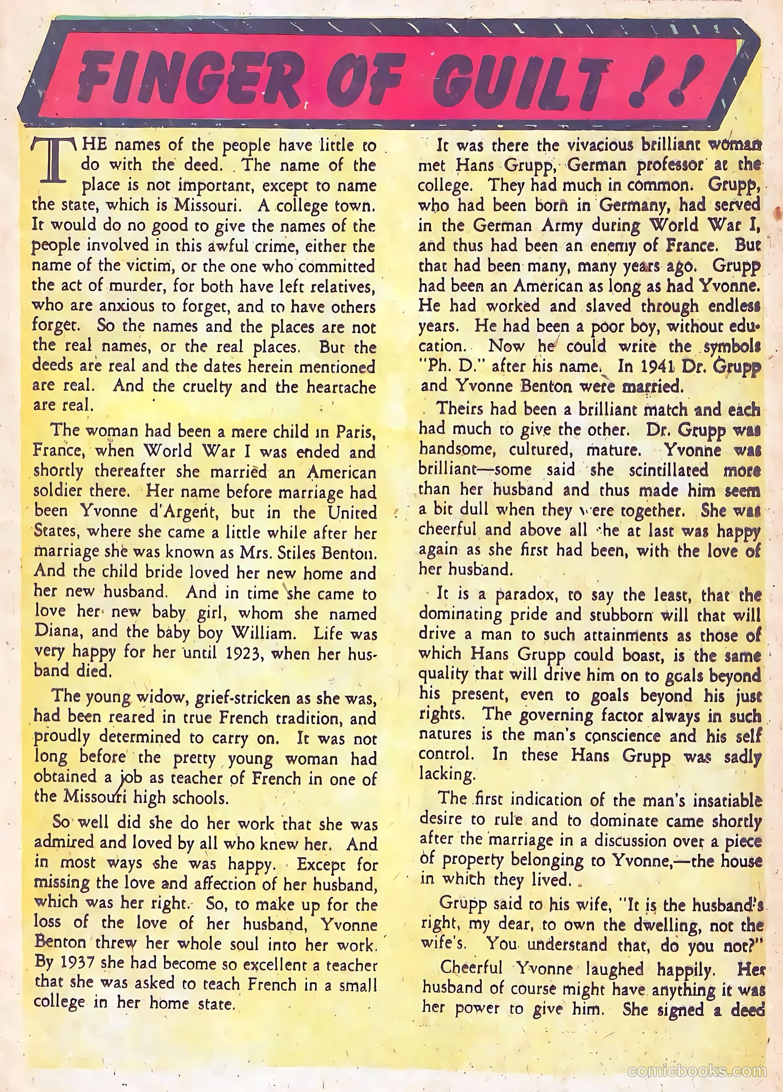 All-Famous Police Cases #16 (1954) — page 15