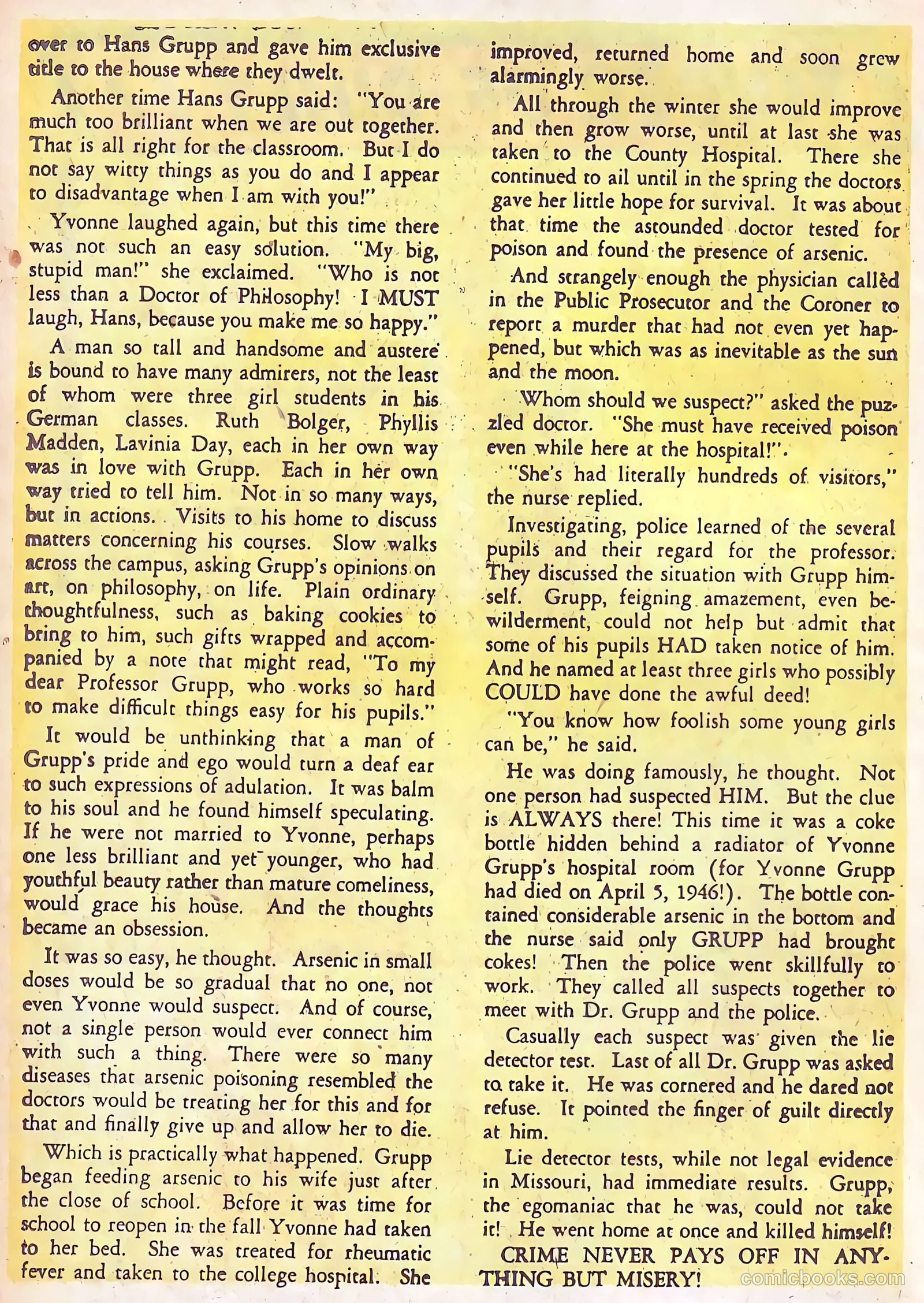 All-Famous Police Cases #16 (1954) — page 16