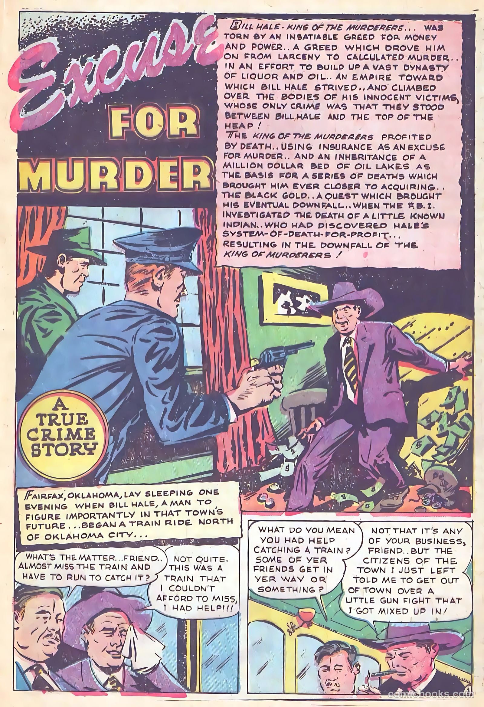 All-Famous Police Cases #16 (1954) — page 17