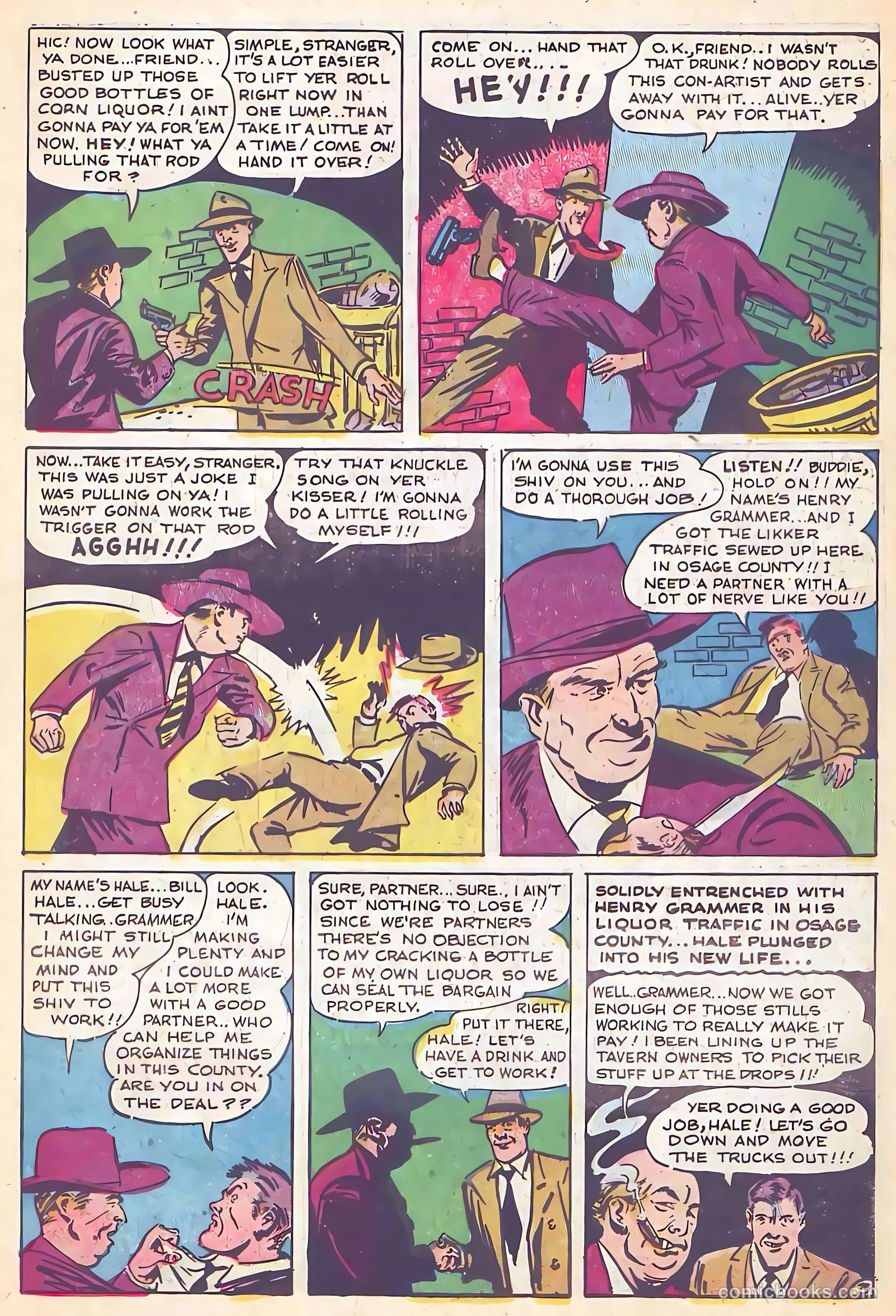 All-Famous Police Cases #16 (1954) — page 19