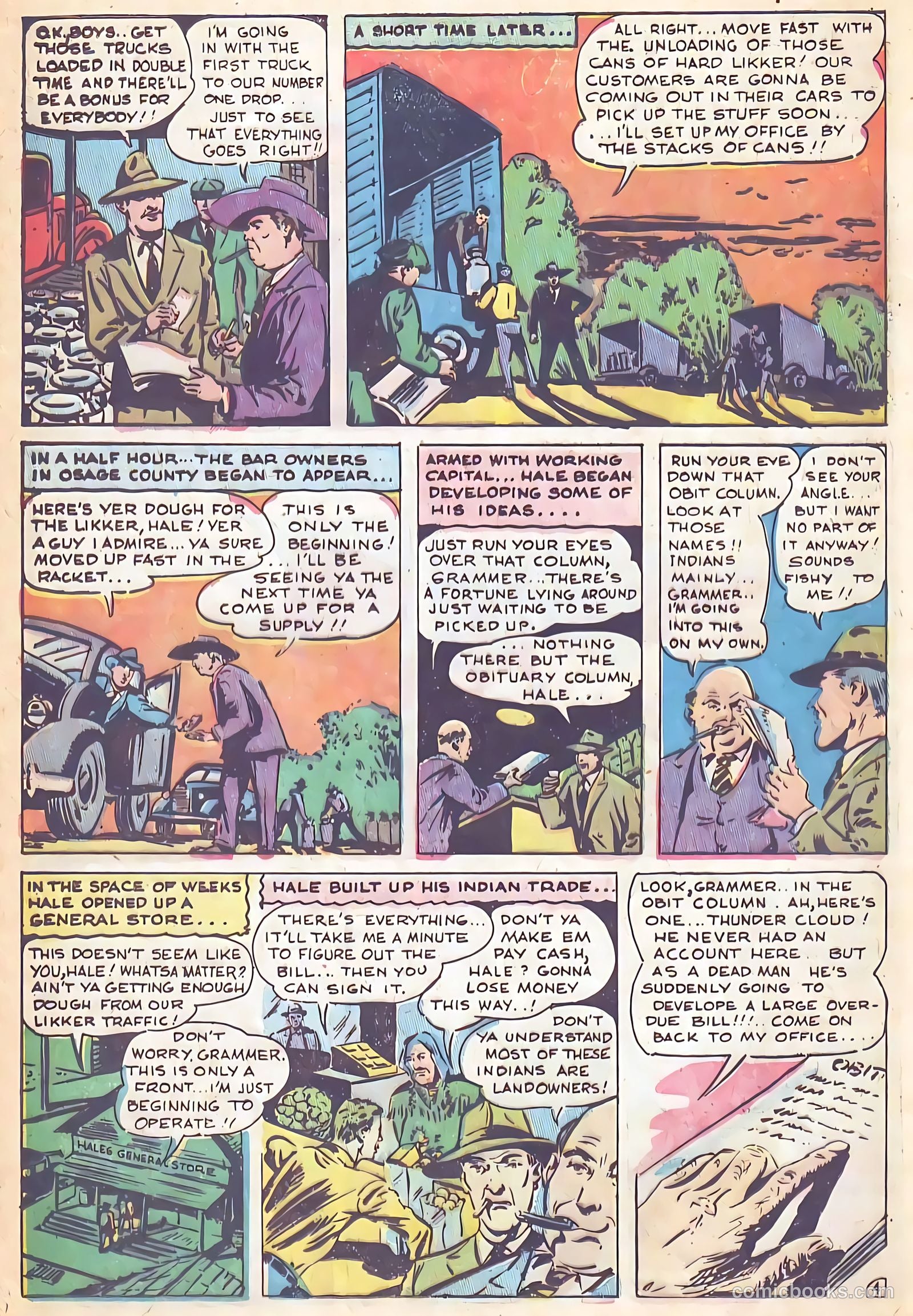 All-Famous Police Cases #16 (1954) — page 20