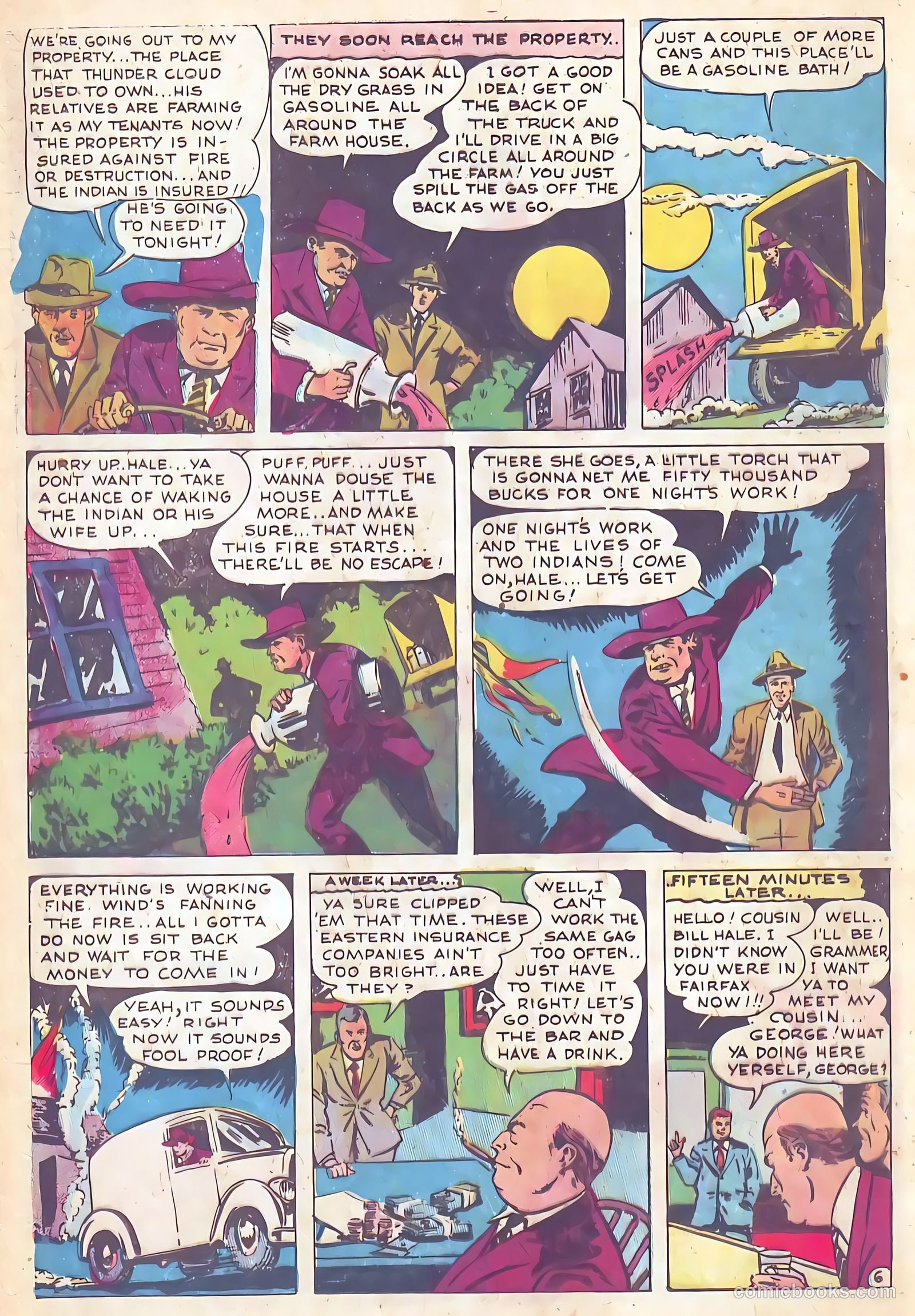 All-Famous Police Cases #16 (1954) — page 22