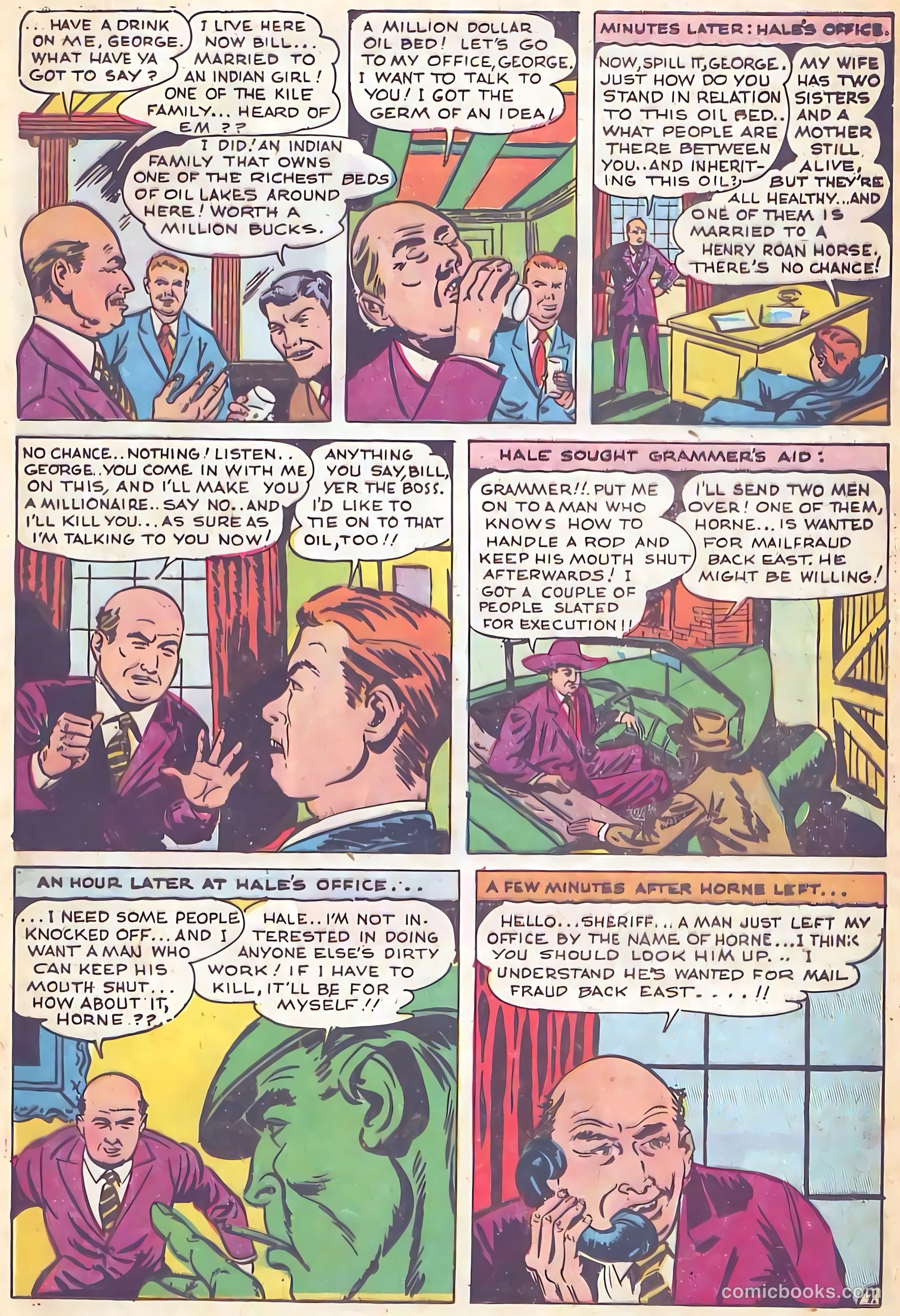 All-Famous Police Cases #16 (1954) — page 23