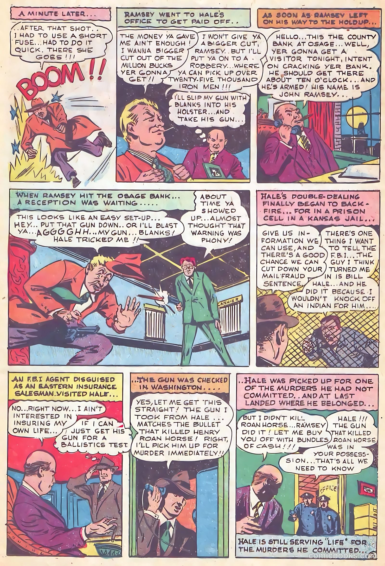 All-Famous Police Cases #16 (1954) — page 25