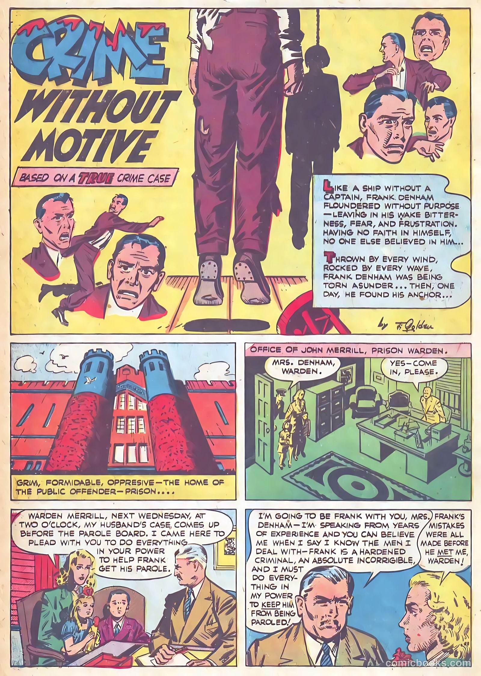All-Famous Police Cases #16 (1954) — page 28