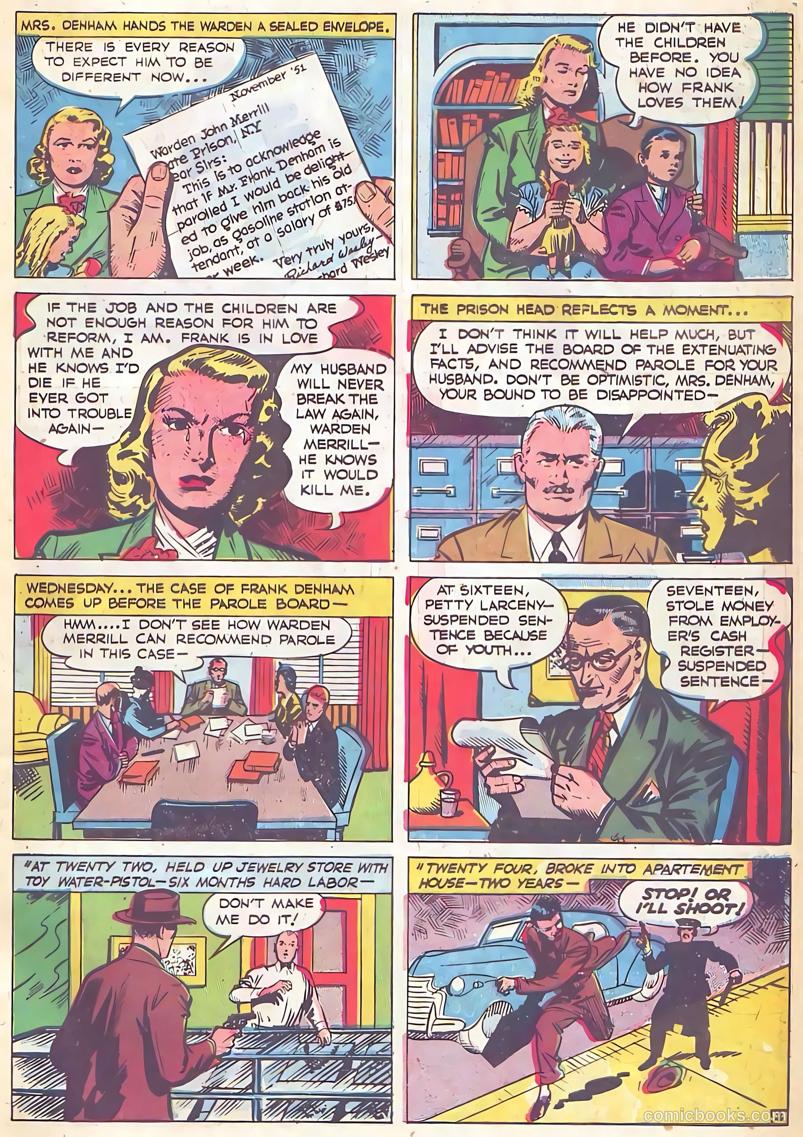 All-Famous Police Cases #16 (1954) — page 29
