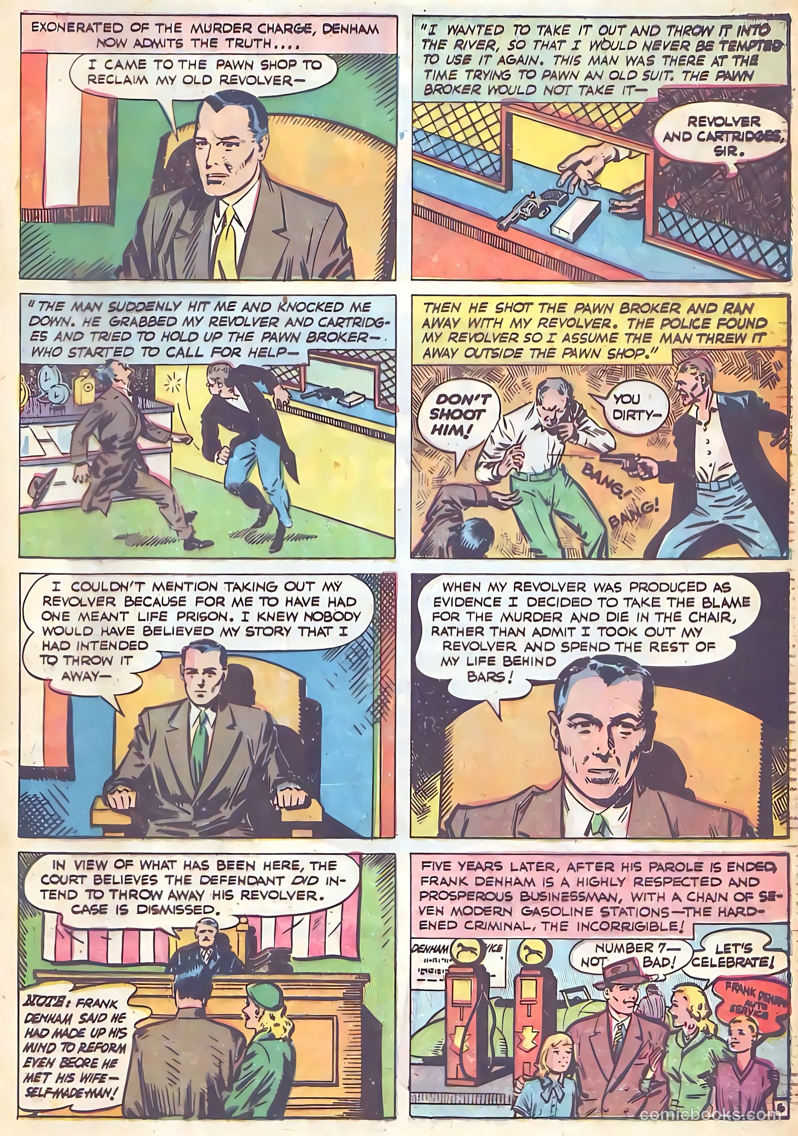 All-Famous Police Cases #16 (1954) — page 33
