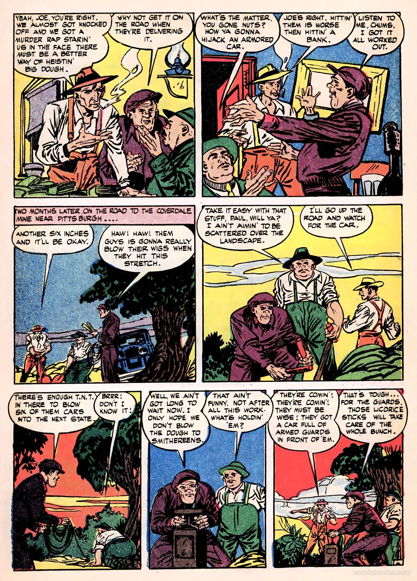 All-Famous Police Cases #7 (1952) — page 4